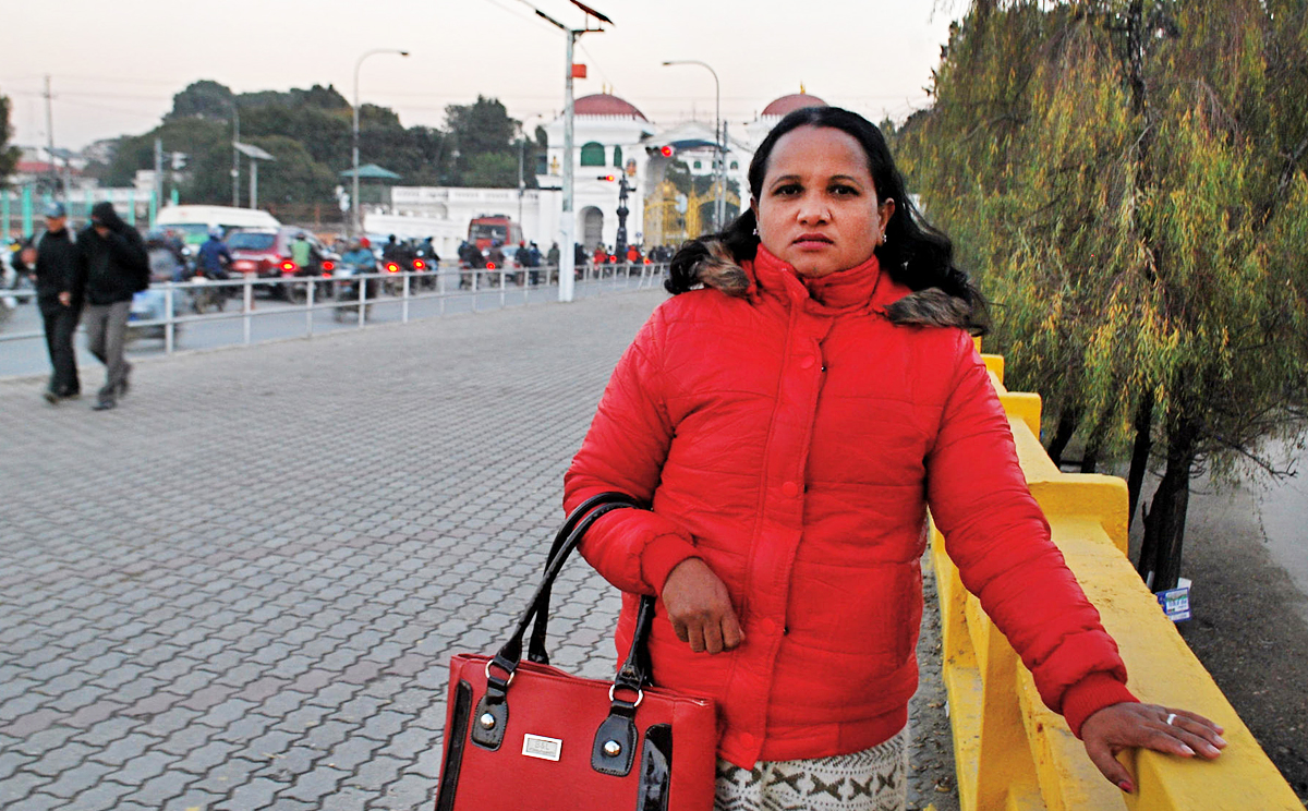 Domestic worker Shanti Nepali ended up paying a middleman to work as a maid in Lebanon. 