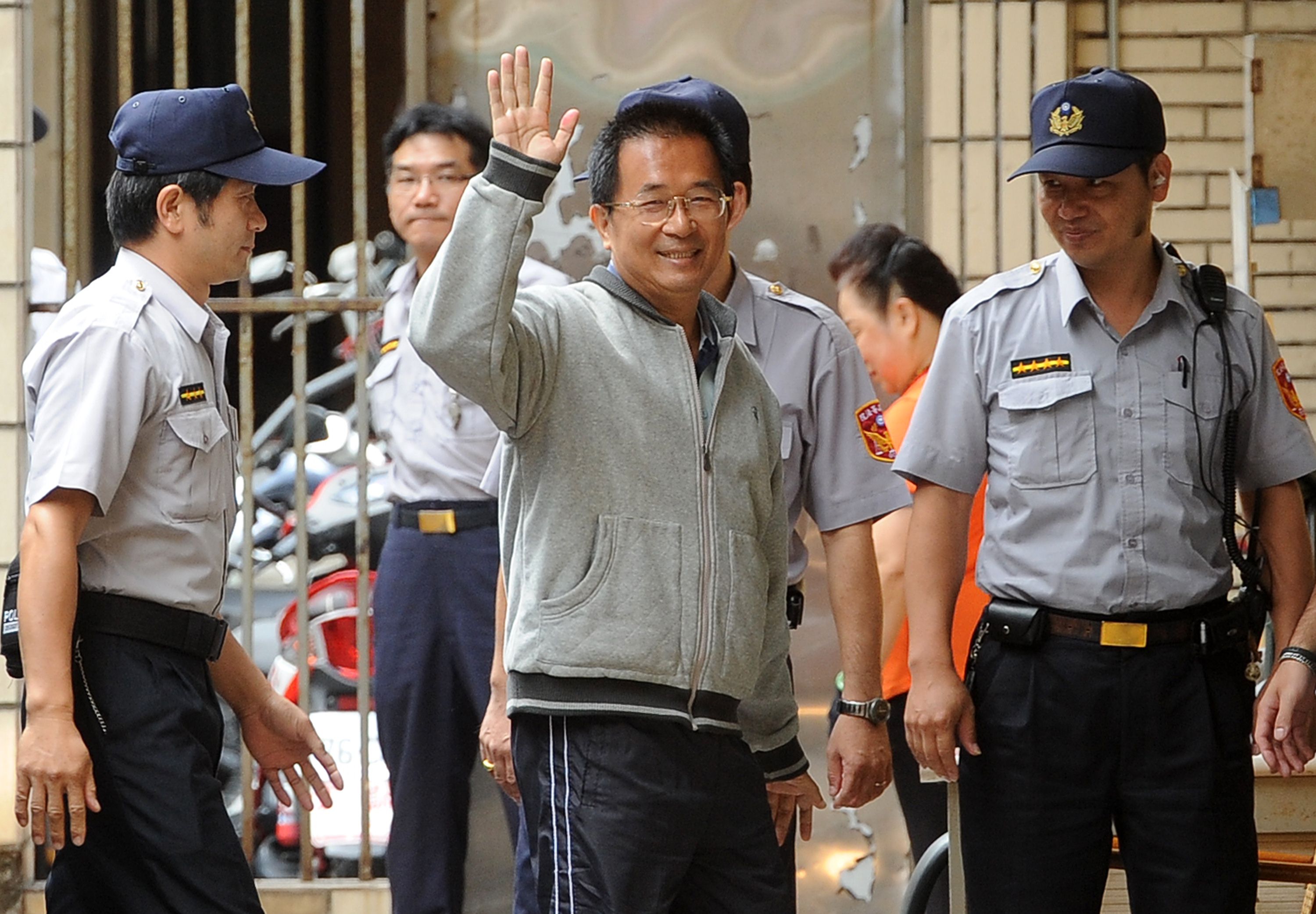 Former Taiwanese president Chen Shui-bian, pictured in 2011, has been serving a 20-year jail term for corruption since November 2010. Photo: AFP