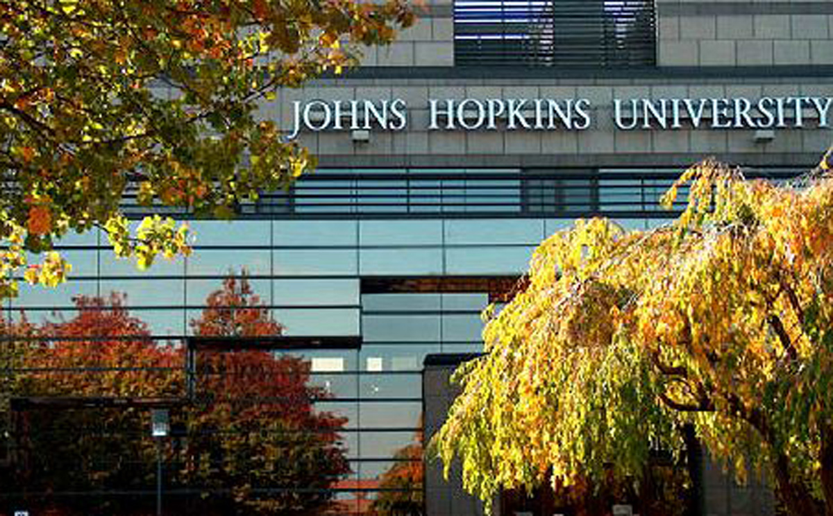 Johns Hopkins University in Baltimore, Maryland where the cancer research took place. Photo: JHU