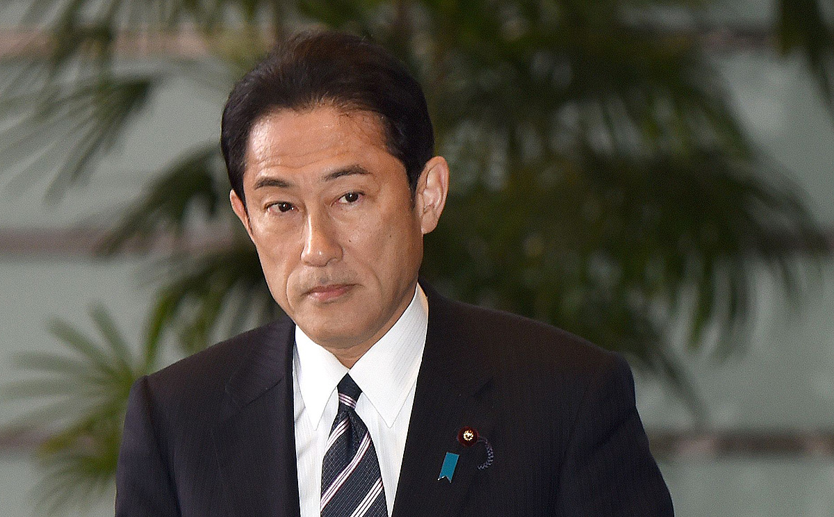Japan's Foreign Minister Fumio Kishida. Photo: AFP