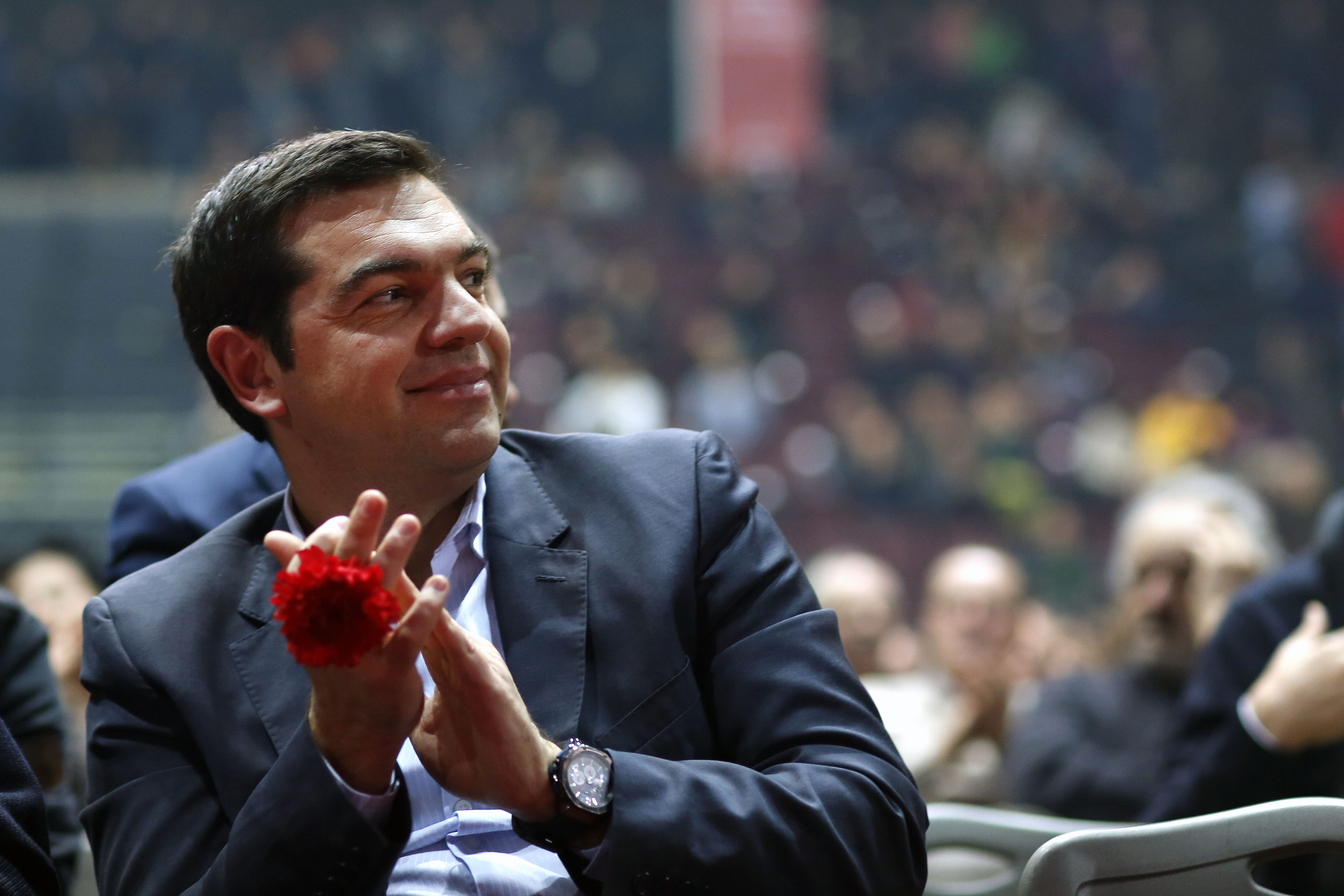 Alexis Tsipras, leader of the Syriza party. Photo: Bloomberg
