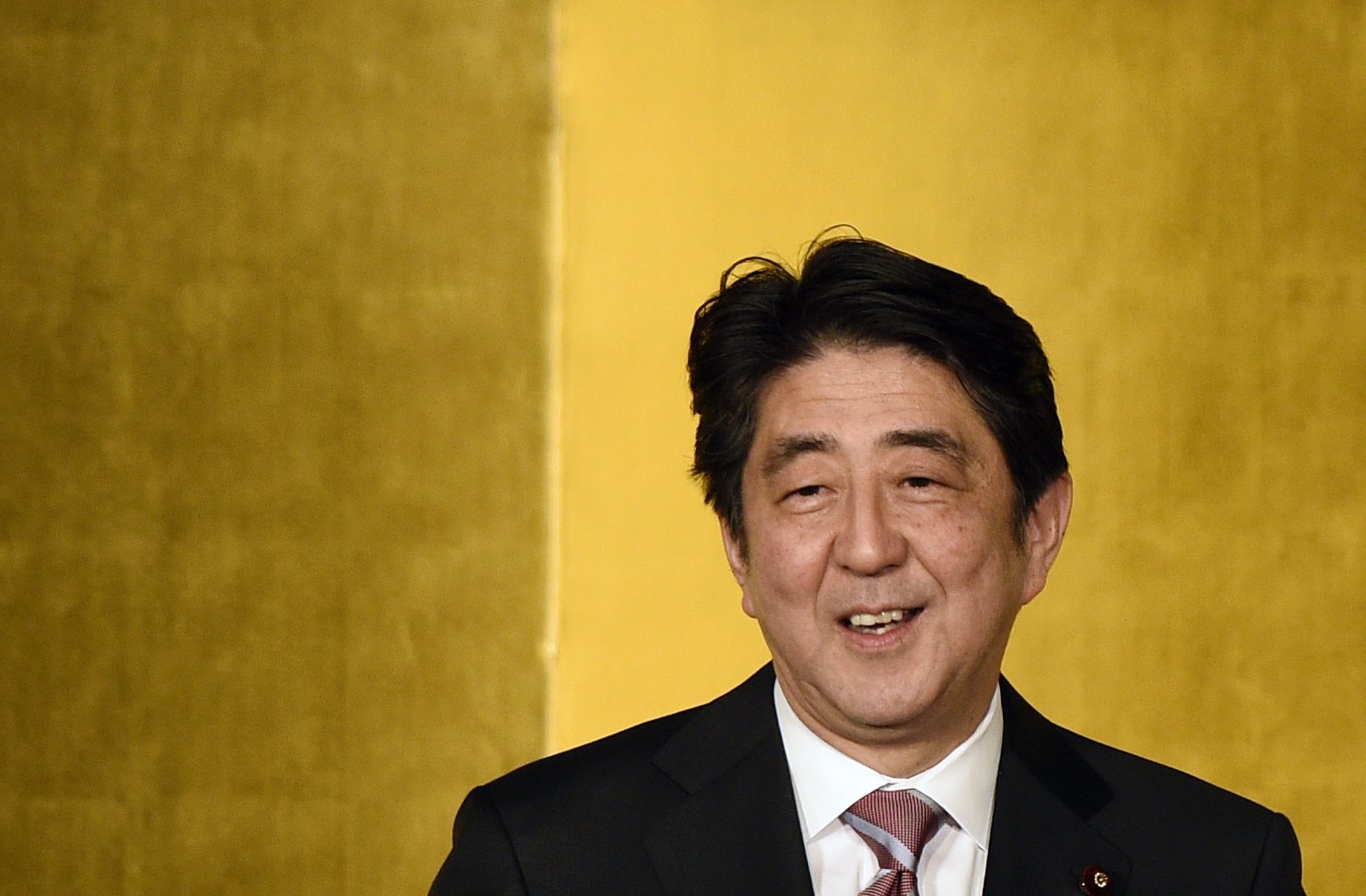 Abe has demonstrated boldness and vision. Photo: EPA