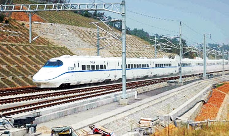 China's new inter-city train services will run at high frequencies and travel distances of up to 200km. Photo: gztv.com