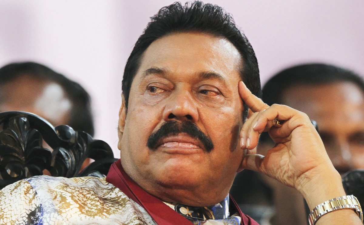 Ex-president Mahinda Rajapaksa hit with corruption allegations in addition to charges he tried to stay in power through military means. Photo: Reuters