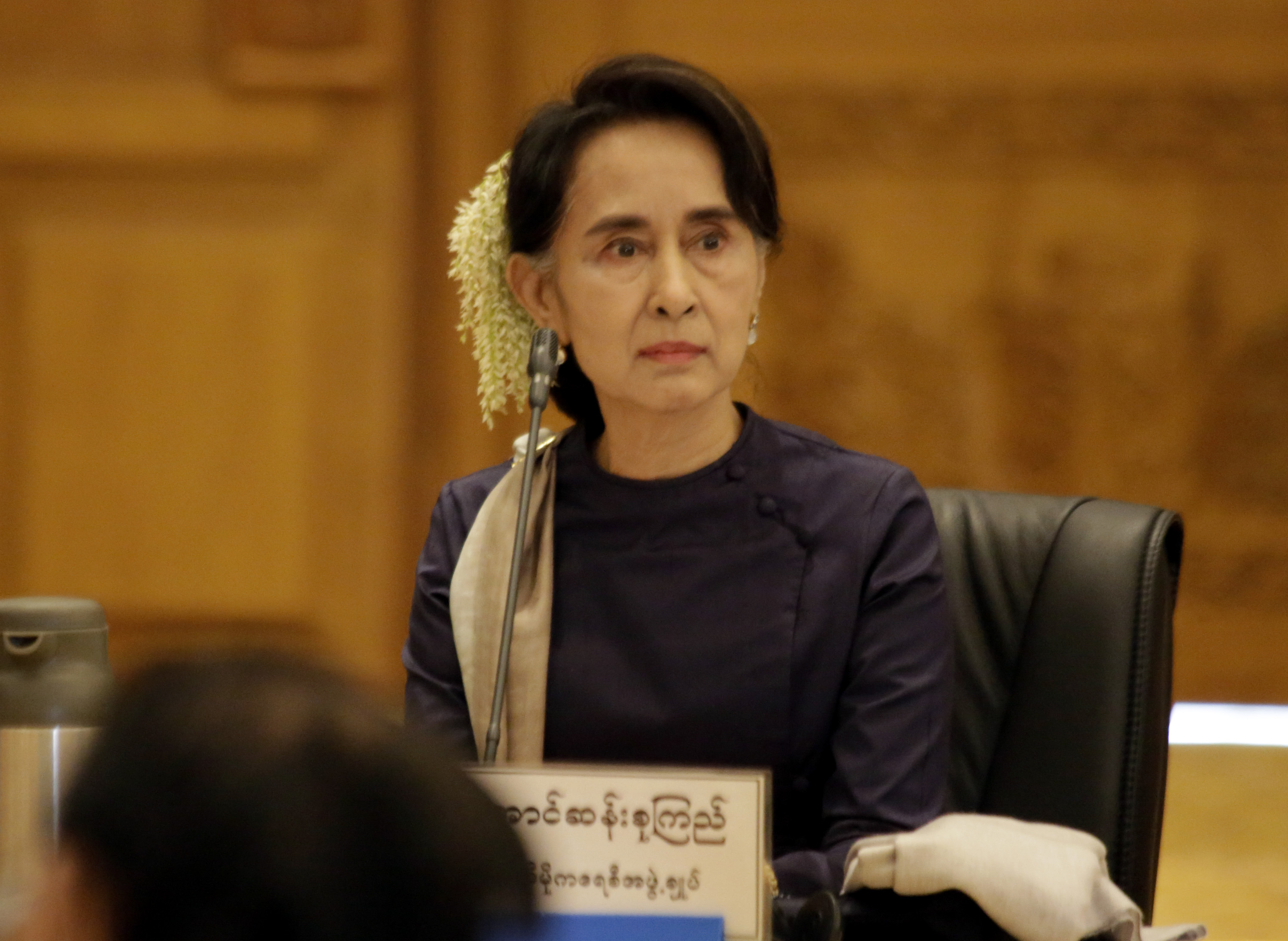 A law preventing Myanmar's opposition leader Aung San Suu Kyi from becoming president will ensure the military retains its dominance. Photo: Xinhua