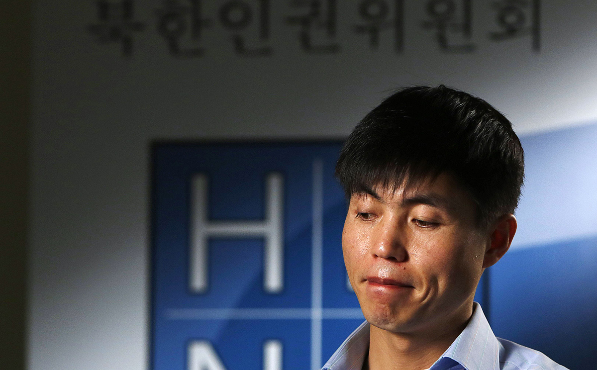 North Korean defector and human rights activist Shin Dong-hyuk, who changed his story over torture and detention included in UN report. Photo: Reuters 