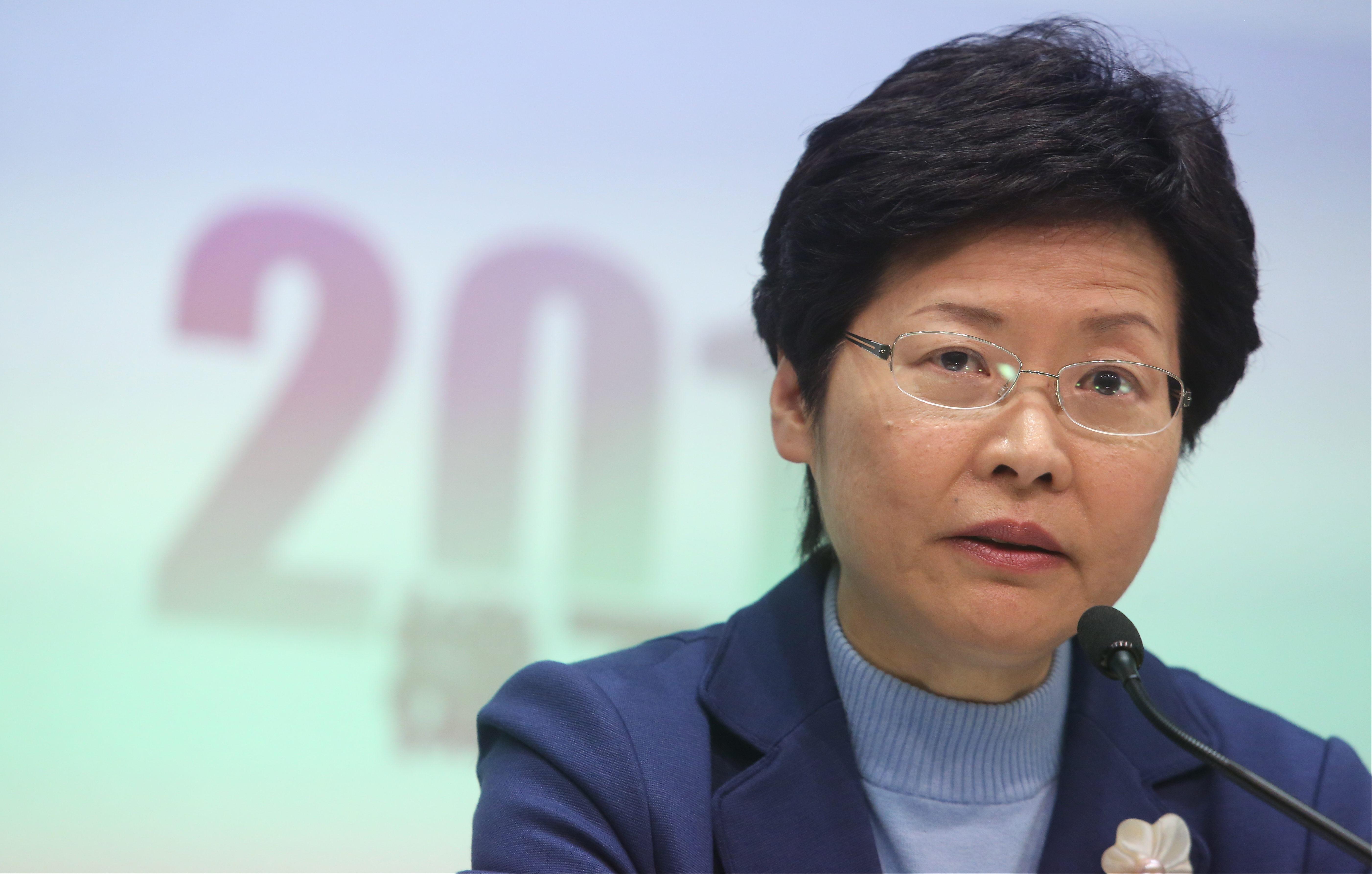 Chief Secretary Carrie Lam has said that the method for selecting the chief executive in 2017 is not an "endgame" model. Photo: Sam Tsang 