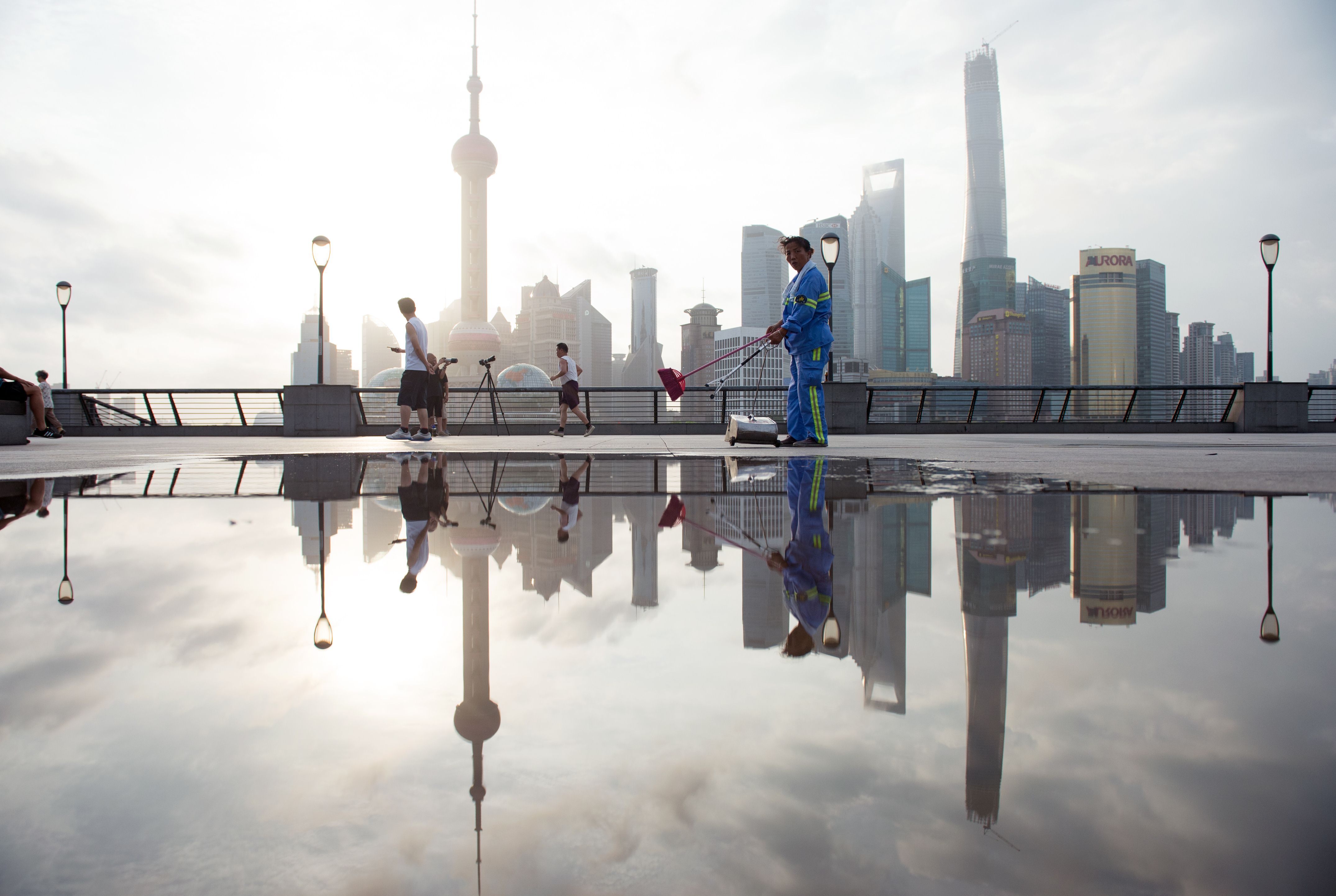 Shanghai is the single largest focal point for overseas investment in real estate in China. Photo: AFP