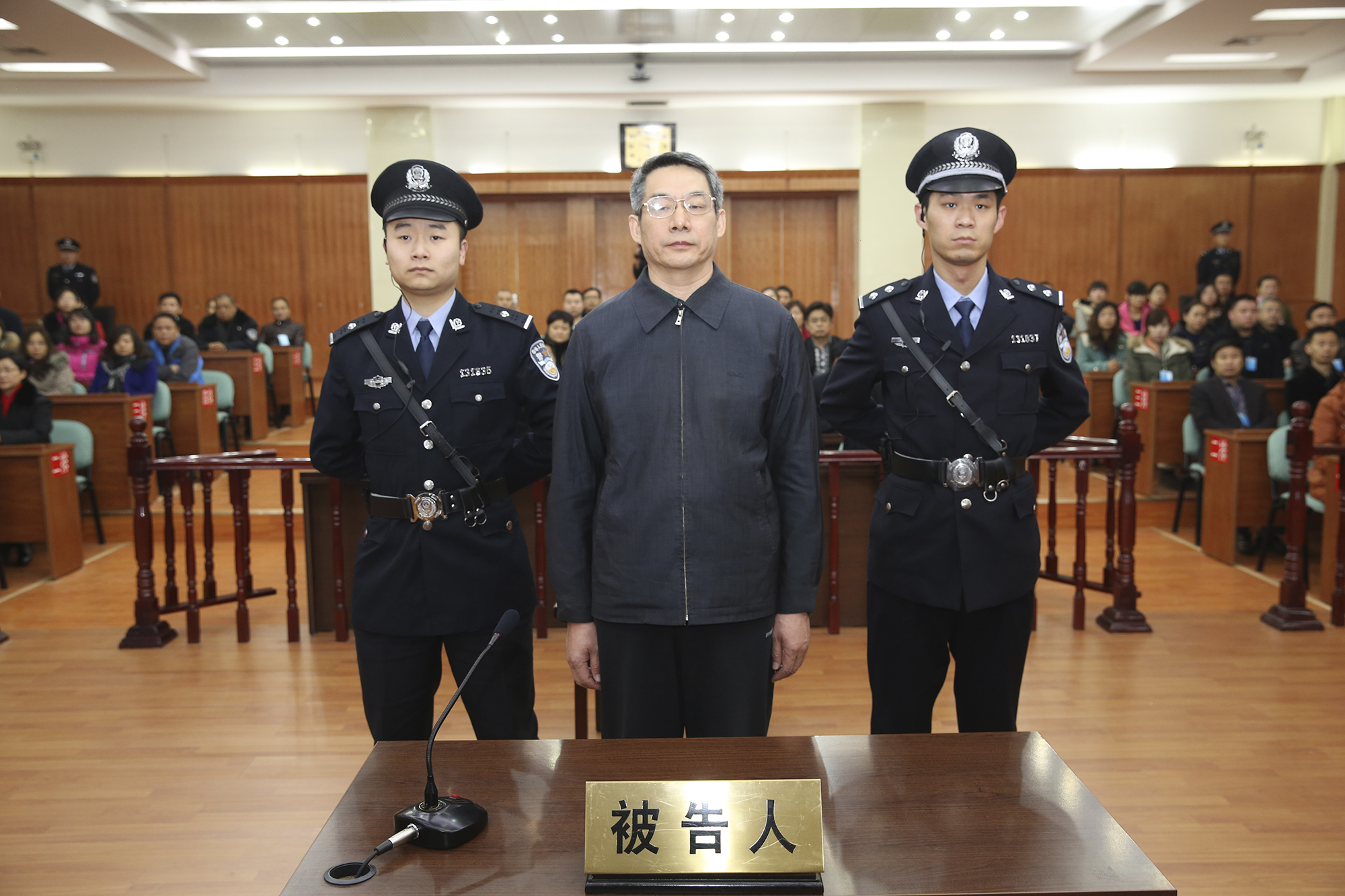China's former senior economic planning official Liu Tienan takes the stand in his corruption trial late last year. He was sentenced to life in prison. Photo: Xinhua