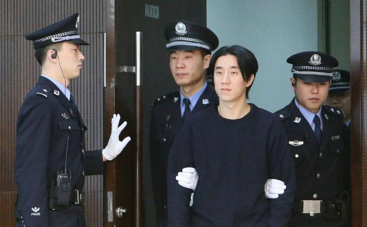 Jaycee Chan in court in Beijing last month. Photo: SCMP