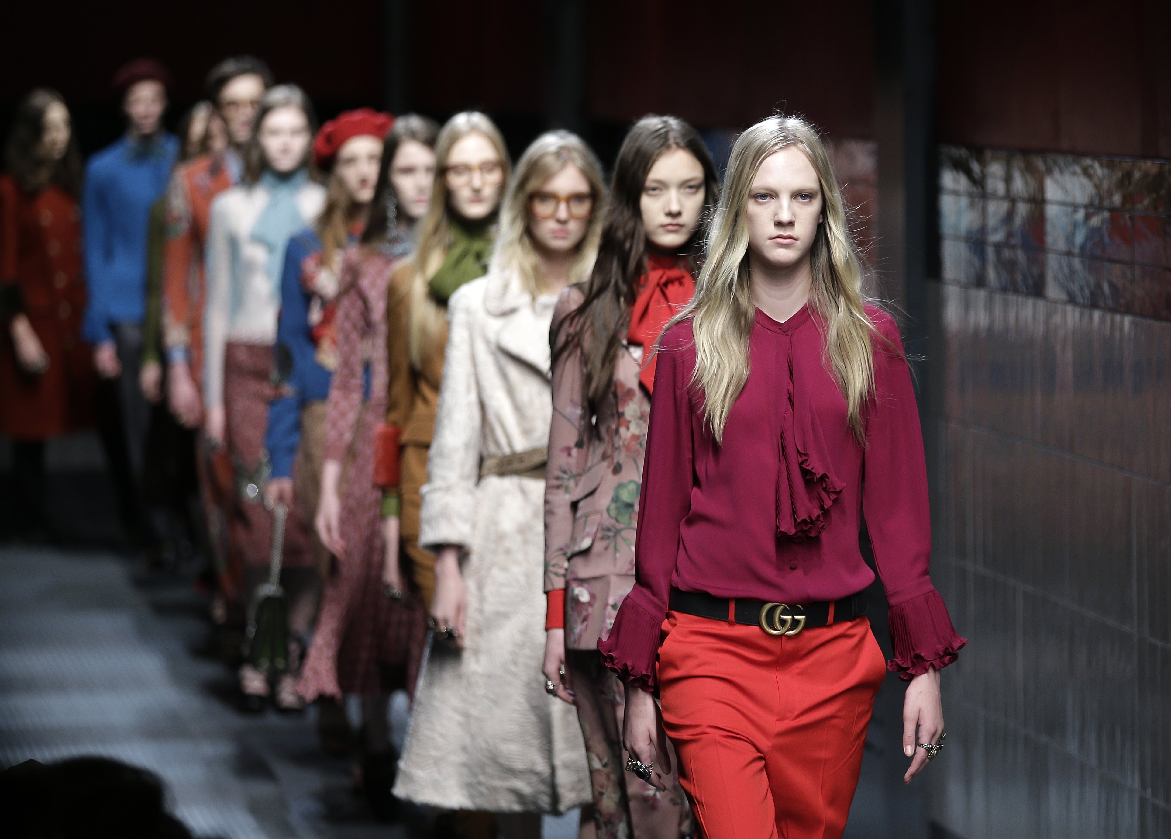 Alessandro Michele makes debut 