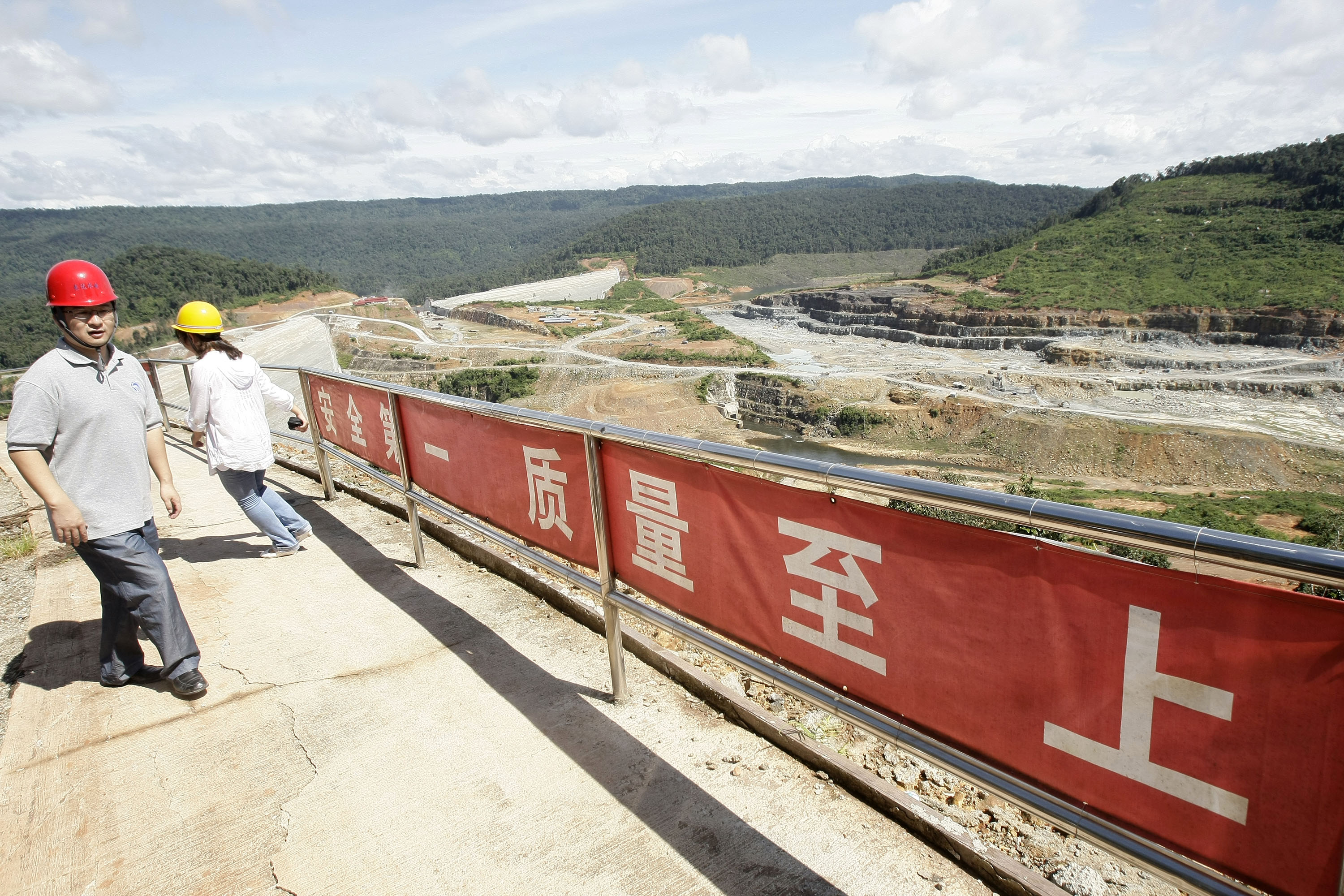 Chinese companies are involved in several dam projects in Cambodia. Photo: AP