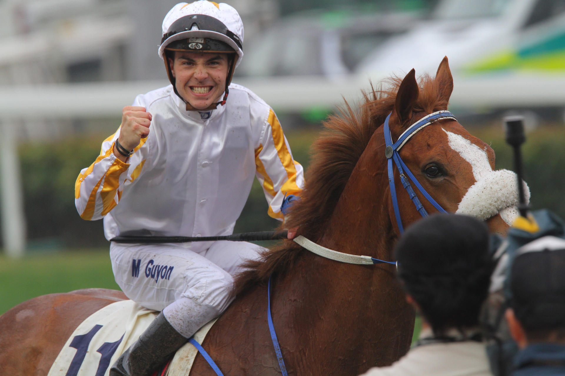 Frenchman Maxime Guyon will be missing on Hong Kong Derby day. Photos: Kenneth Chan  