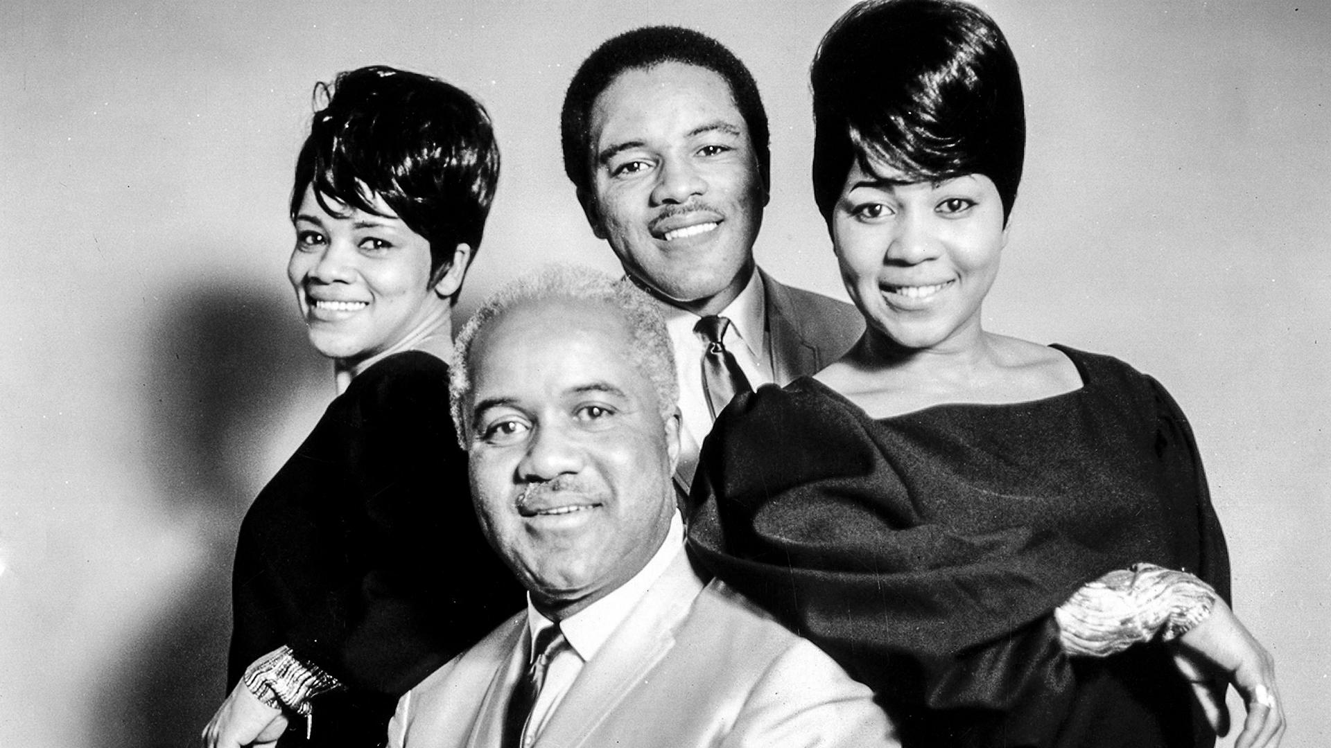 The Staple Singers (above) were active in the US civil rights movement. Their live album Freedom Highway failed commercially when it was released in 1965, but has now been remastered and reissued (below).