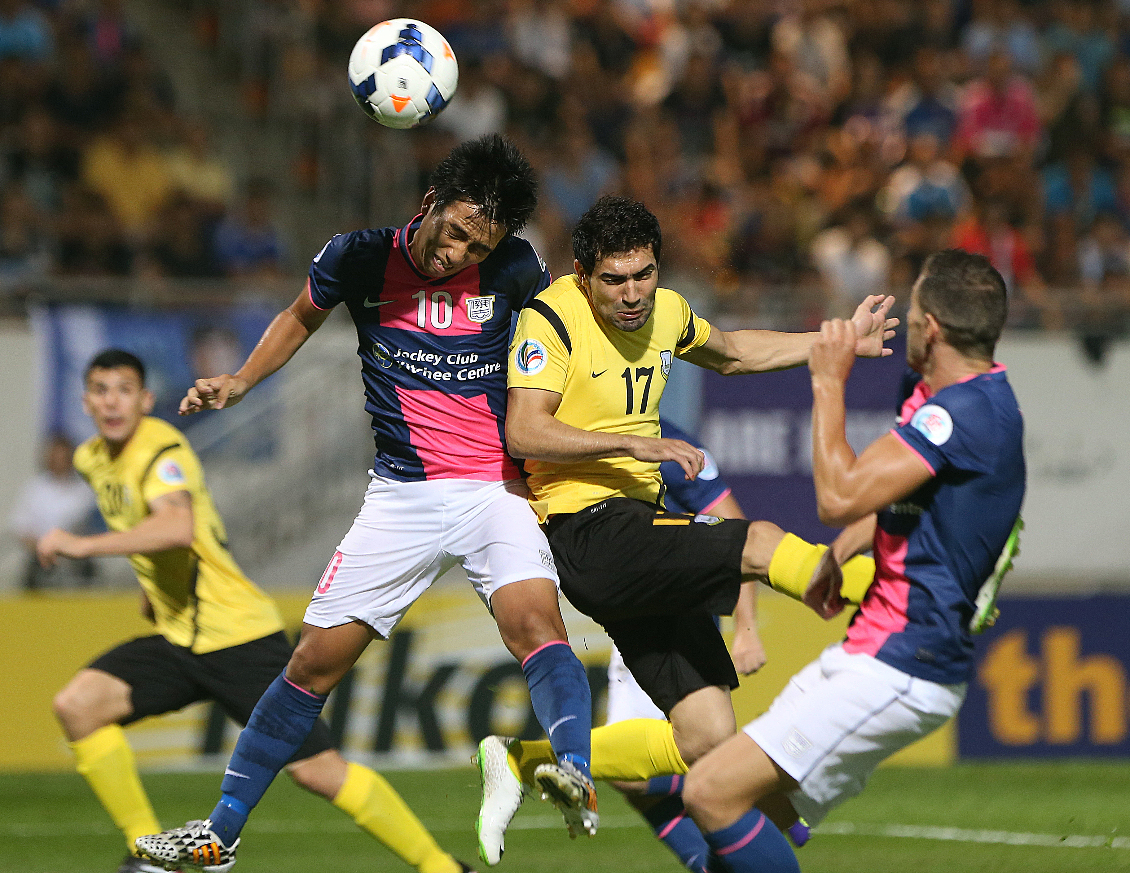 Kitchee went close in last year's AFC Cup losing out in the semi-final against Arbil FC. Photos: SCMP Pictures