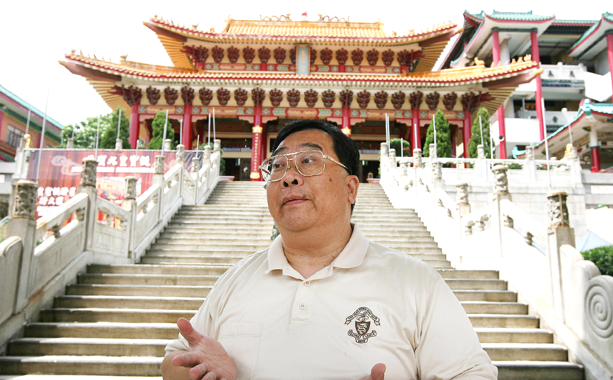 Leung Tak-wah of the Taoist Association. Photo: Sam Tsang