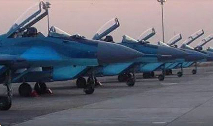 Myanmese jet fighters. Photo: Facebook