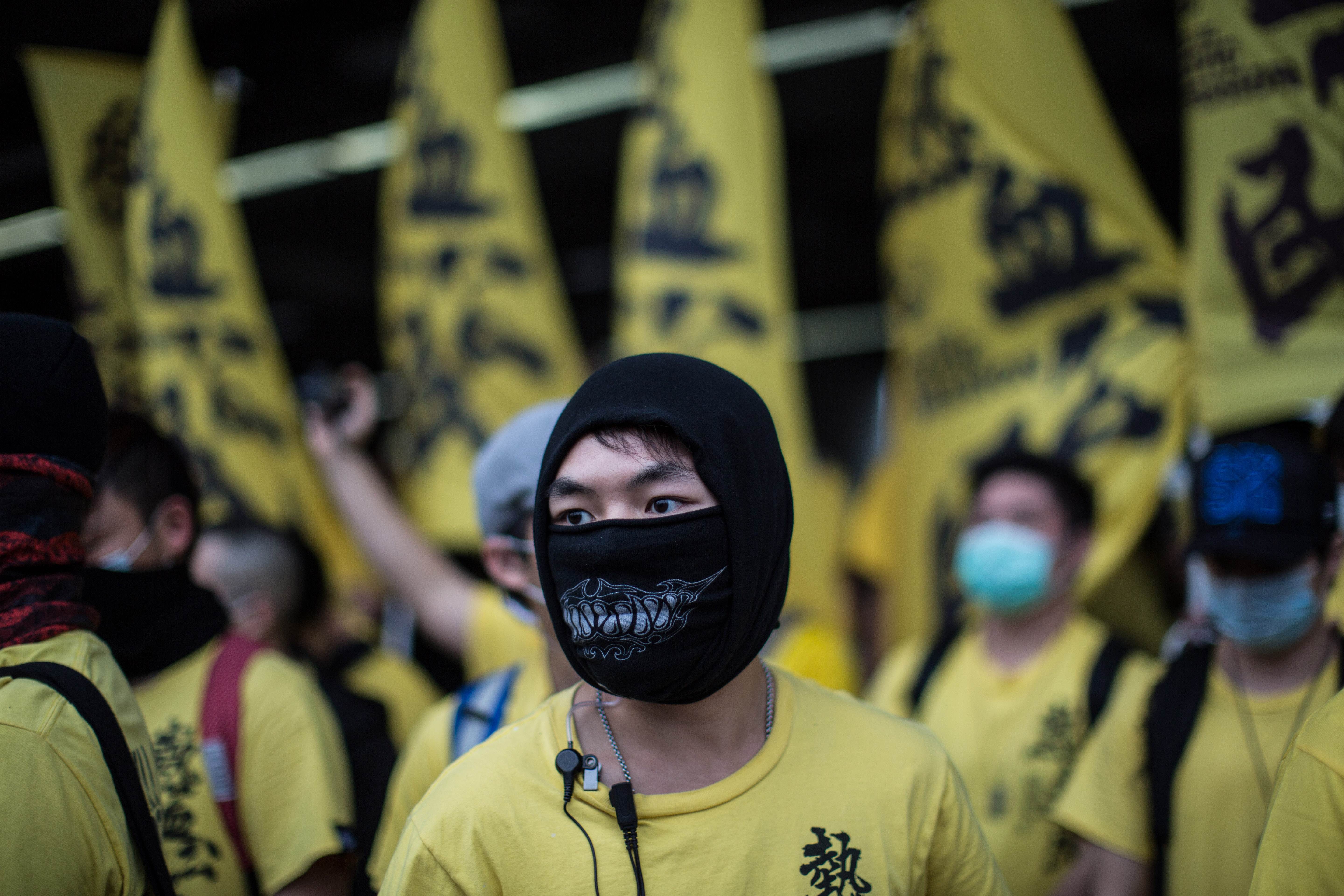 Protests against parallel traders organised by groups such as Civic Passion have become more and more ugly. Photo: AFP