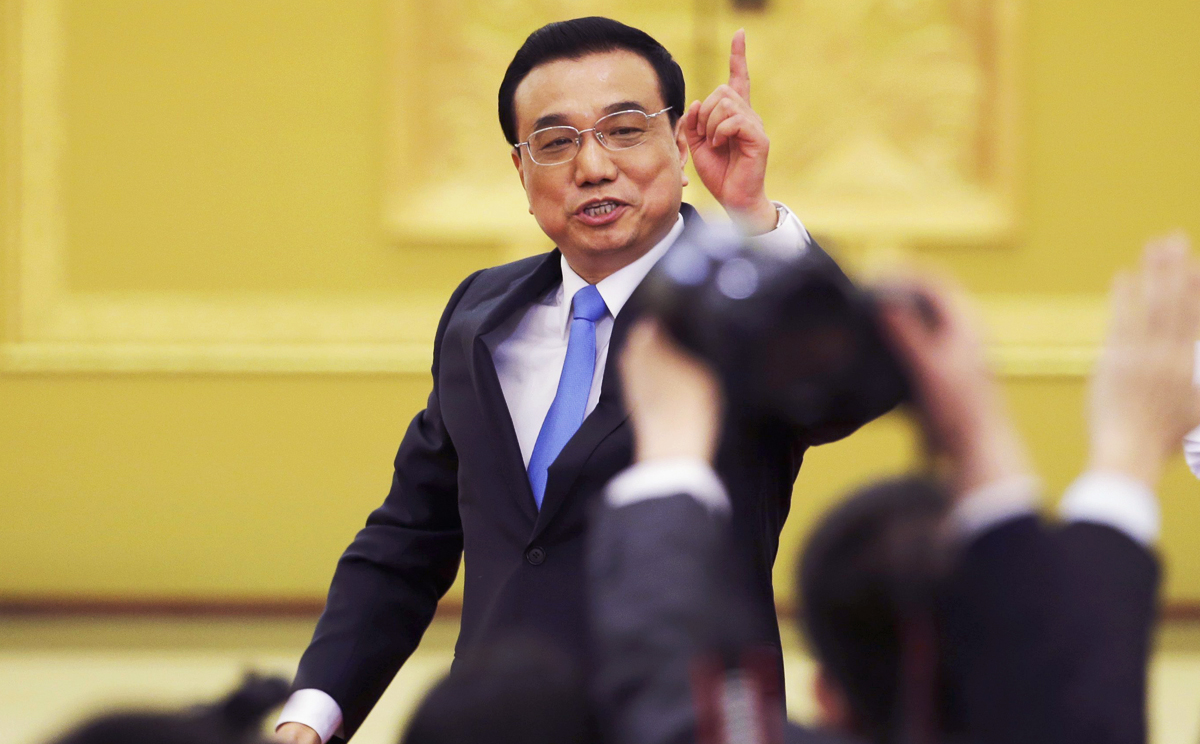 Premier Li Keqiang says the central government is committed to the consistent and full implementation of the "one country, two systems" principle. Photo: Reuters