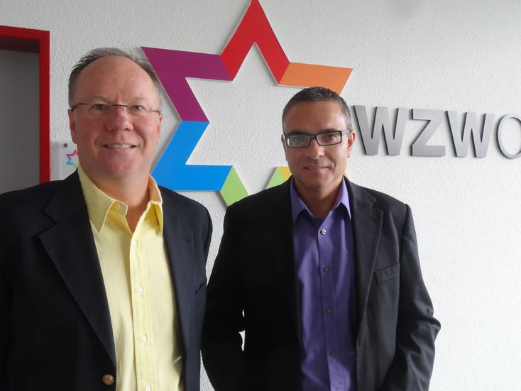 (From left): David Varrie, director of sales and marketing, and Claudio Meli, CEO