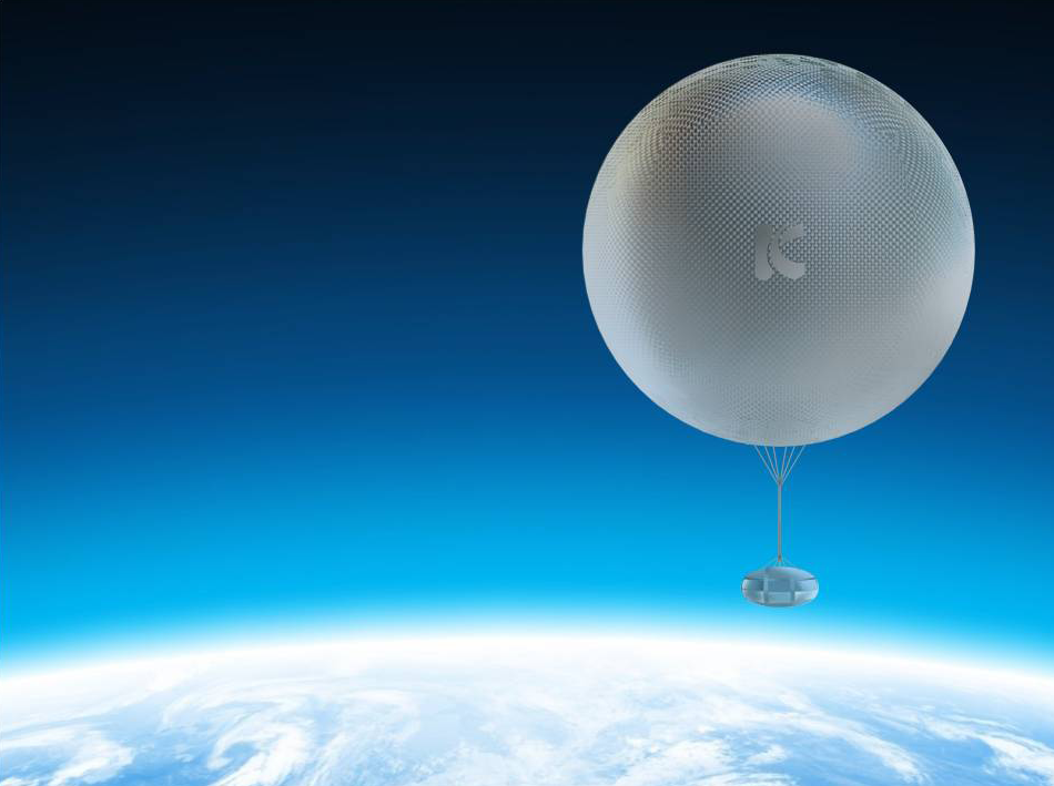 Kuangchi's Traveller helium balloon could provide Wi-fi and other services from near space. Photo: SCMP Pictures