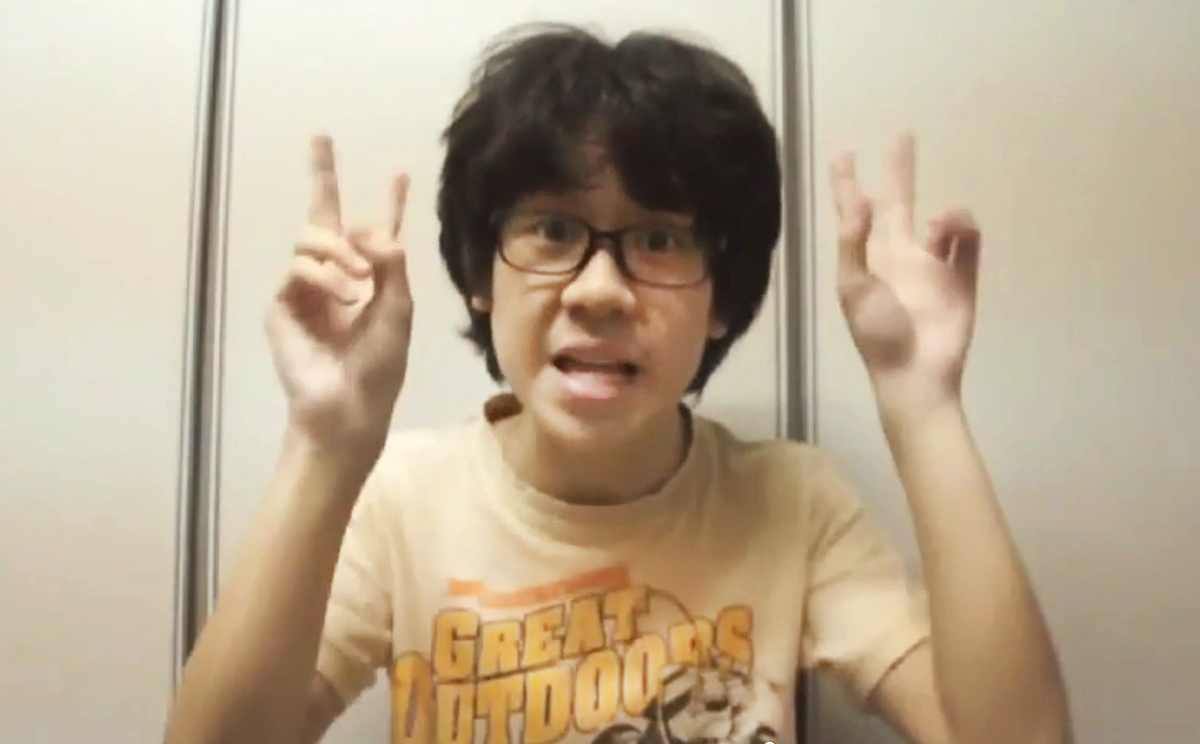 17-year-old Singapore amateur actor Amos Yee made insensitive comments on Lee Kuan Yew and Christianity. Photo: YouTube