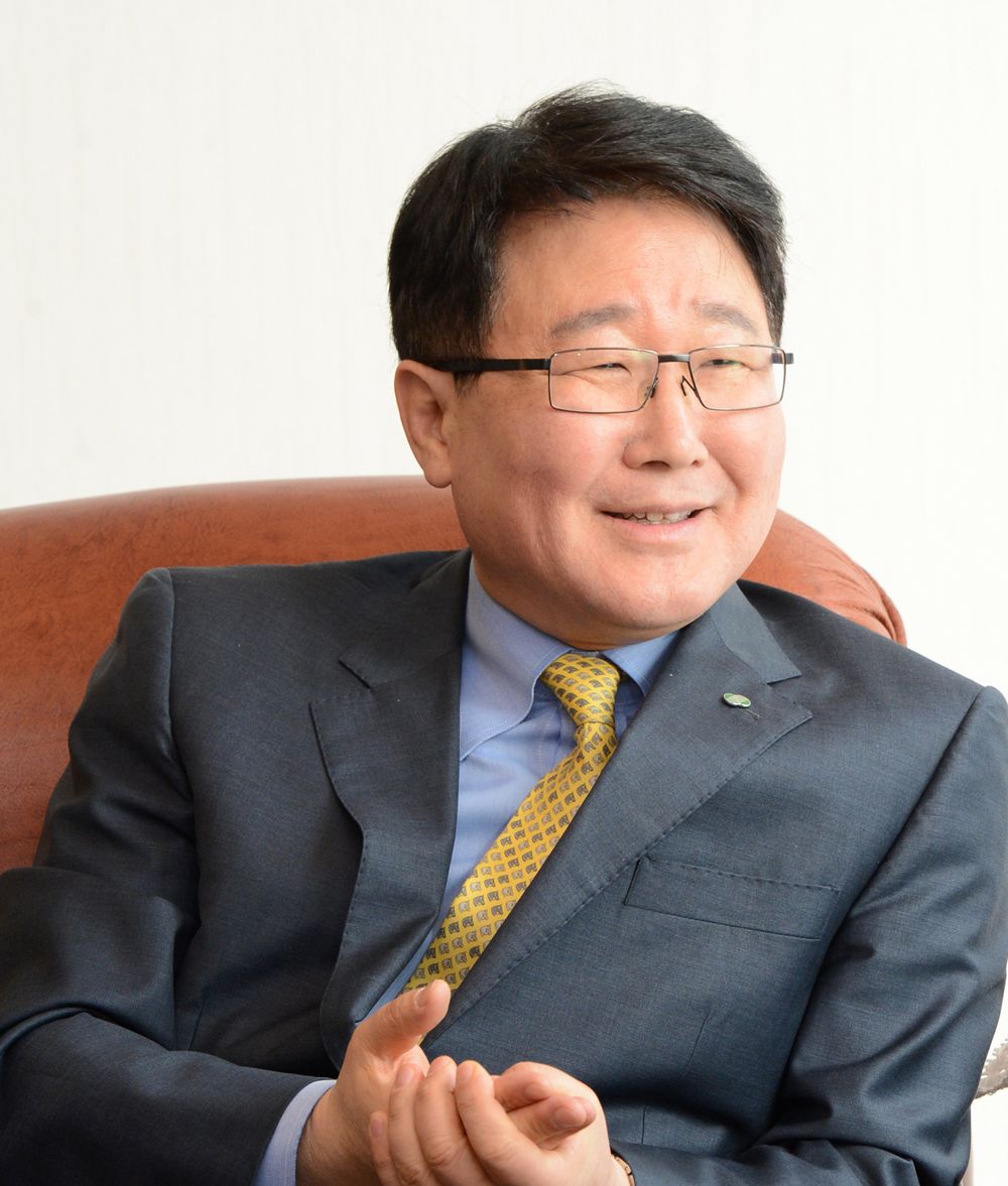 Seok Cho, president and CEO