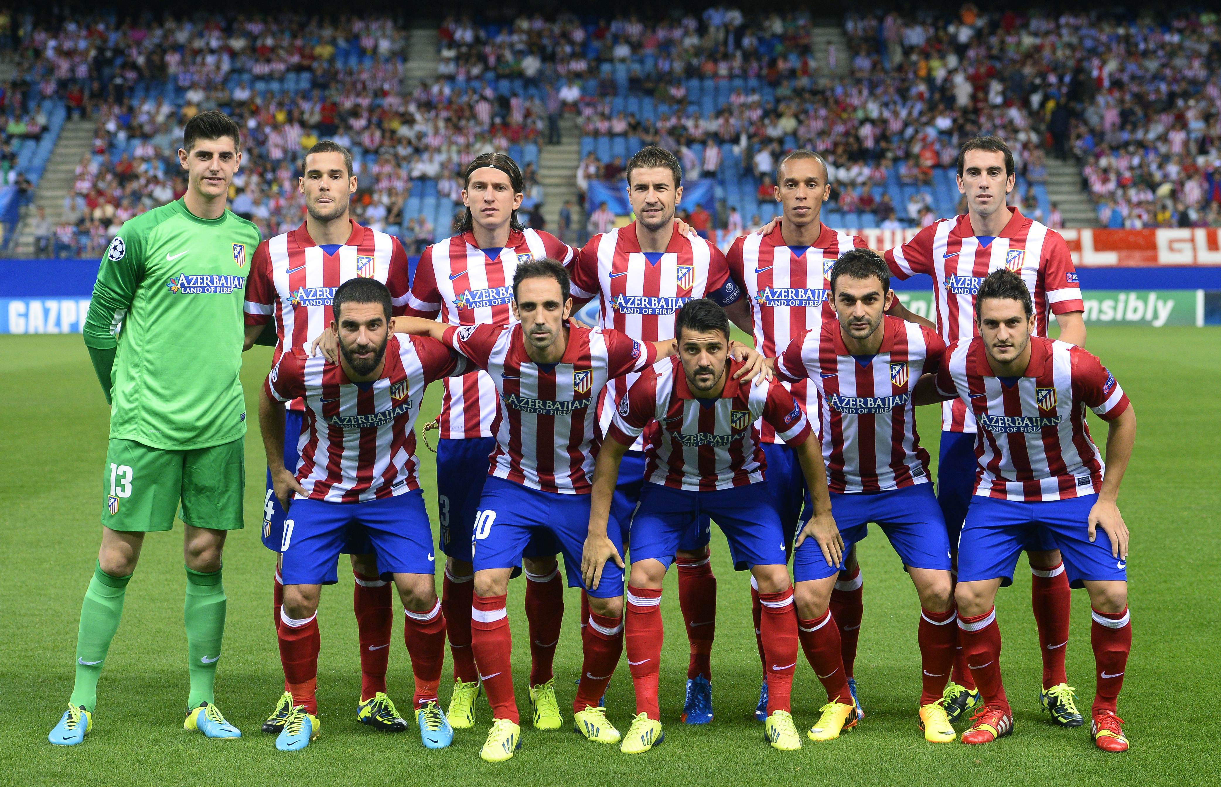 The famous colours of Atletico Madrid will be paraded in next month's Soccer Sevens in Hong Kong. Photo: AFP