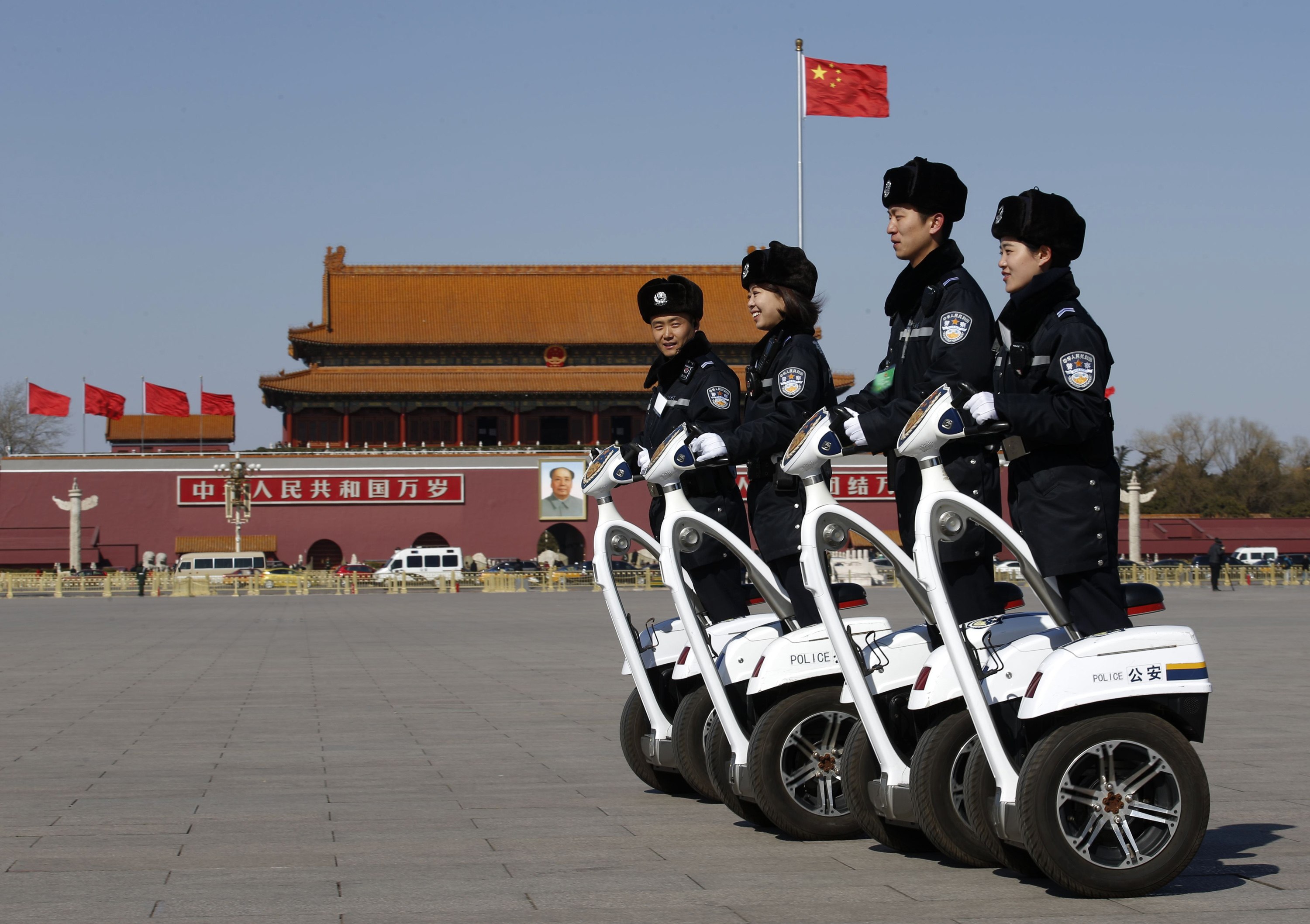 Despite finding some popularity with police forces, including in China, Segway struggled to break into the mass consumer market. Photo: Reuters