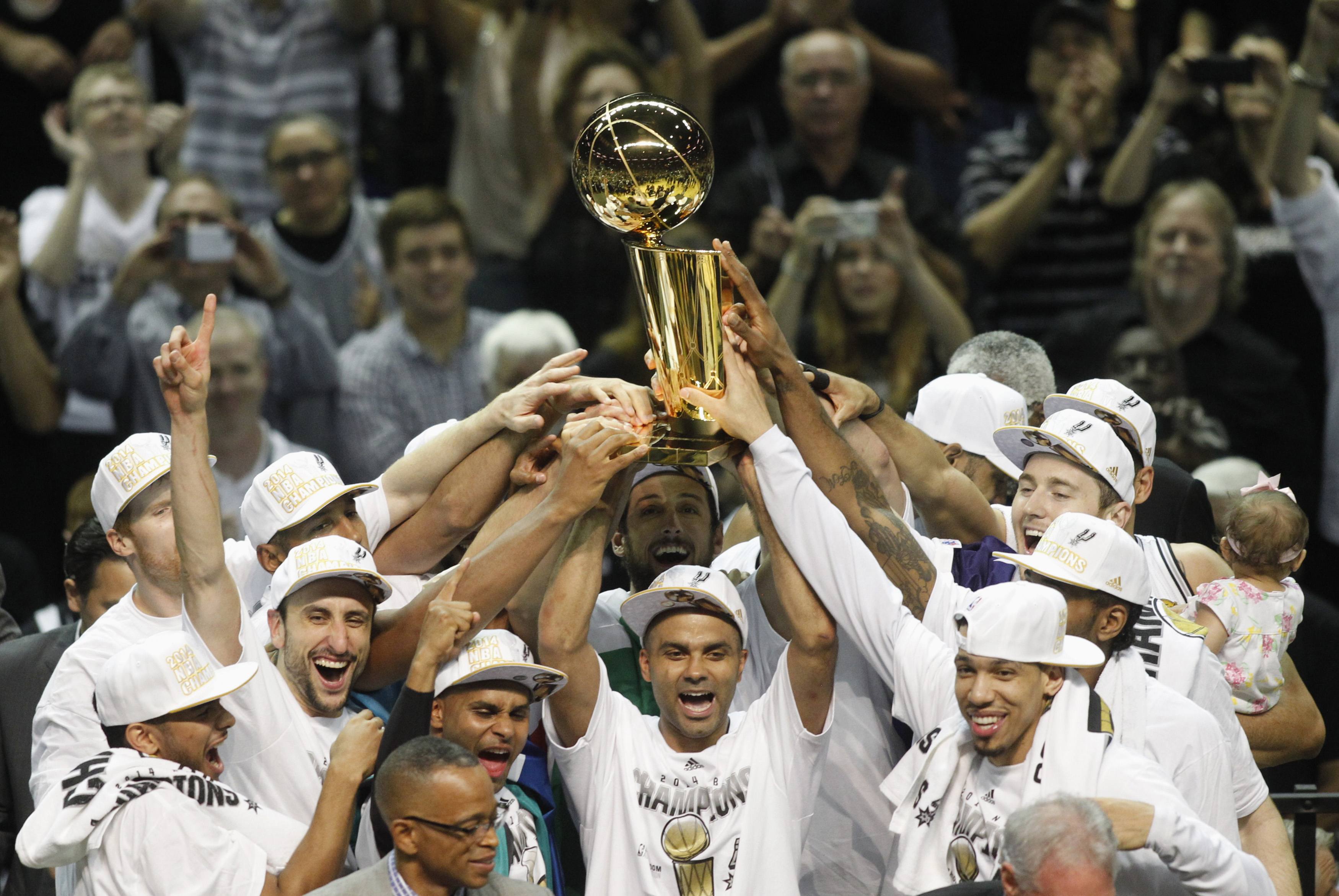 The San Antonio Spurs defeated the Miami Heat in the NBA Finals last year. Photo: Reuters