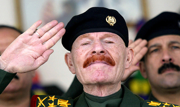 Izzat Ibrahim al-Douri, former vice-Chairman of the Revolution Command Council under Saddam Hussein, who was reported killed on Friday. Photo: Reuters 