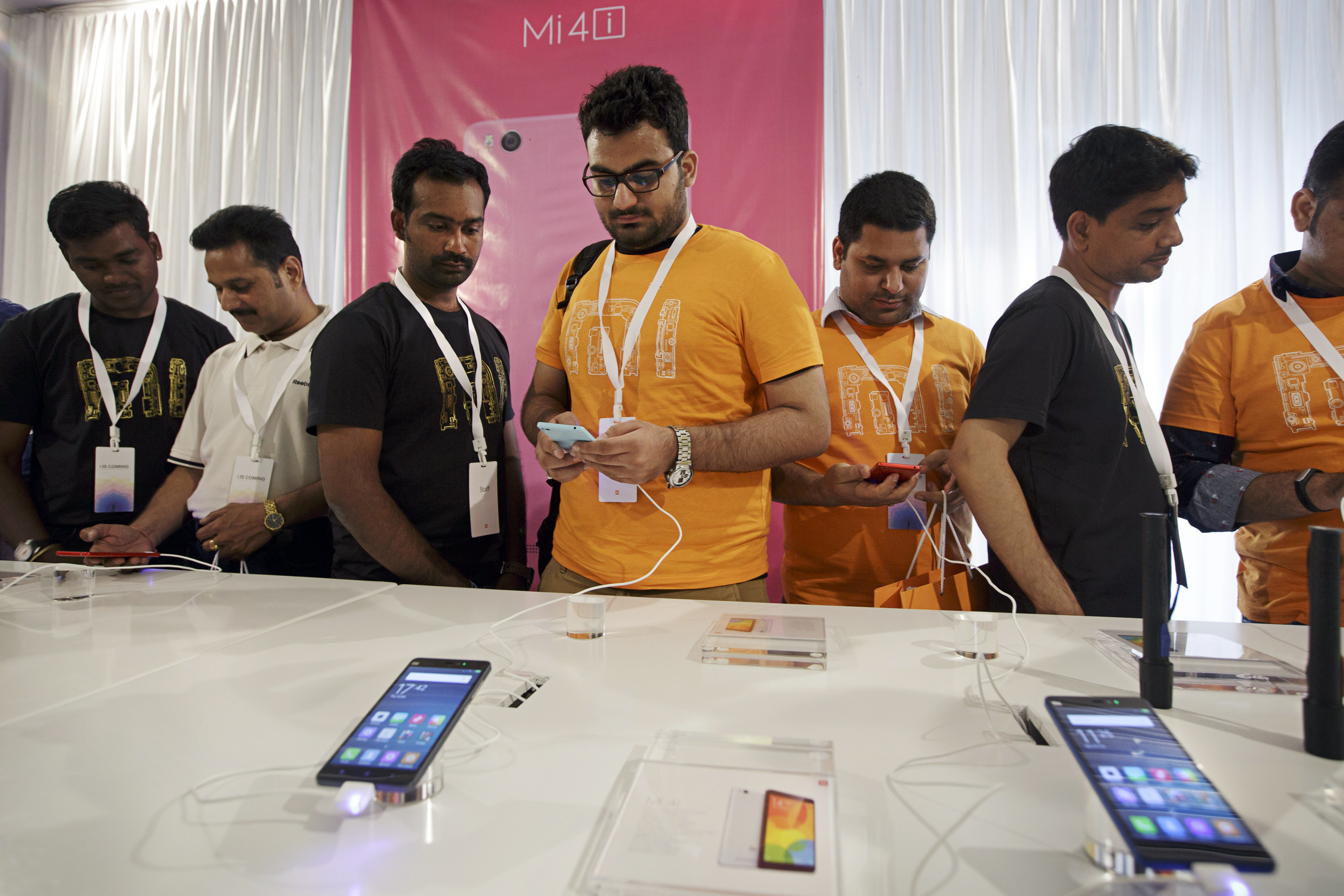 Xiaomi launched its Mi 4i smartphone in India in April as it looks to build its presence in the fast-growing market. Photo: Bloomberg.