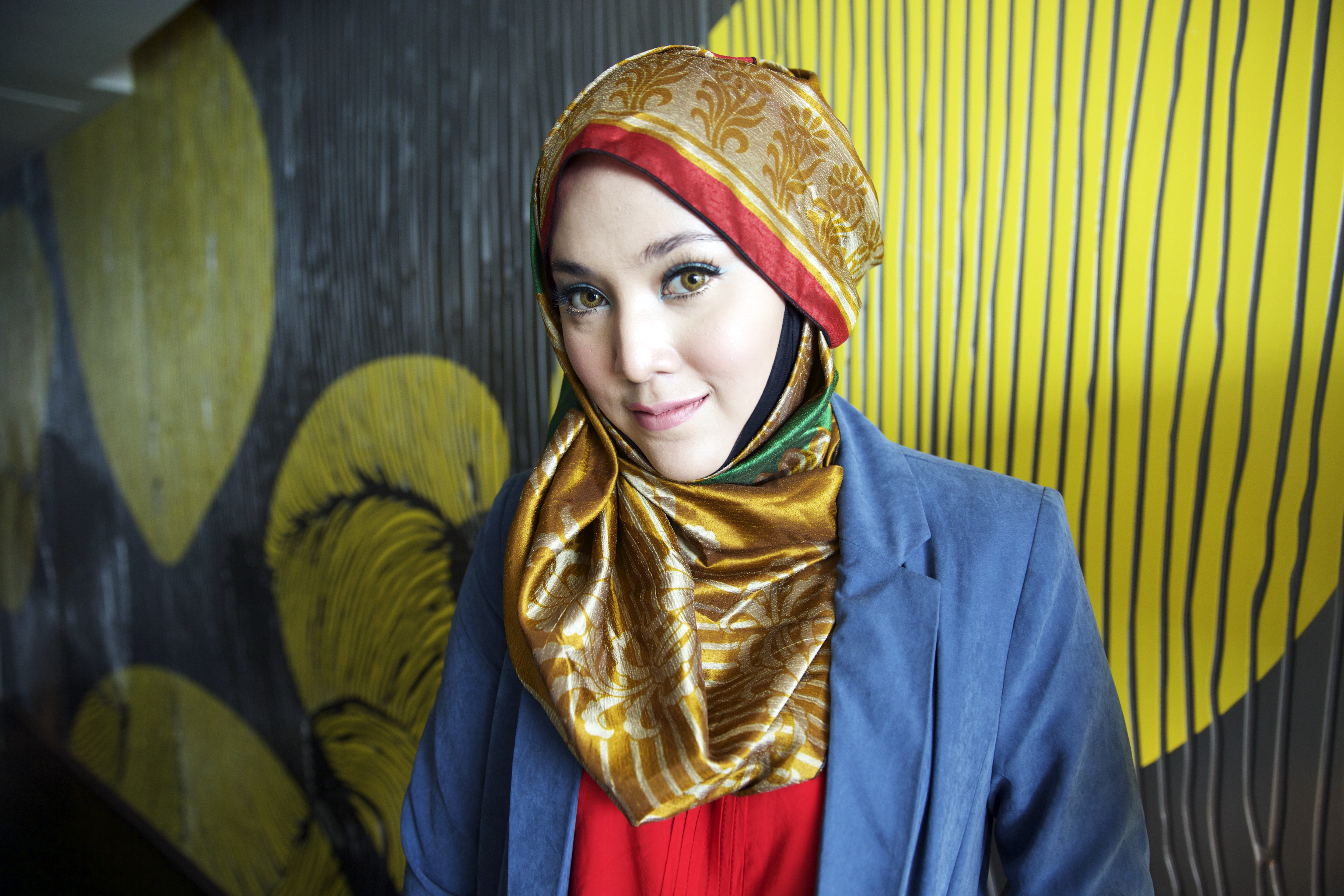 Malaysian Muslim singer Shila Amzah talks to SCMP. Photo: Vicky Feng 