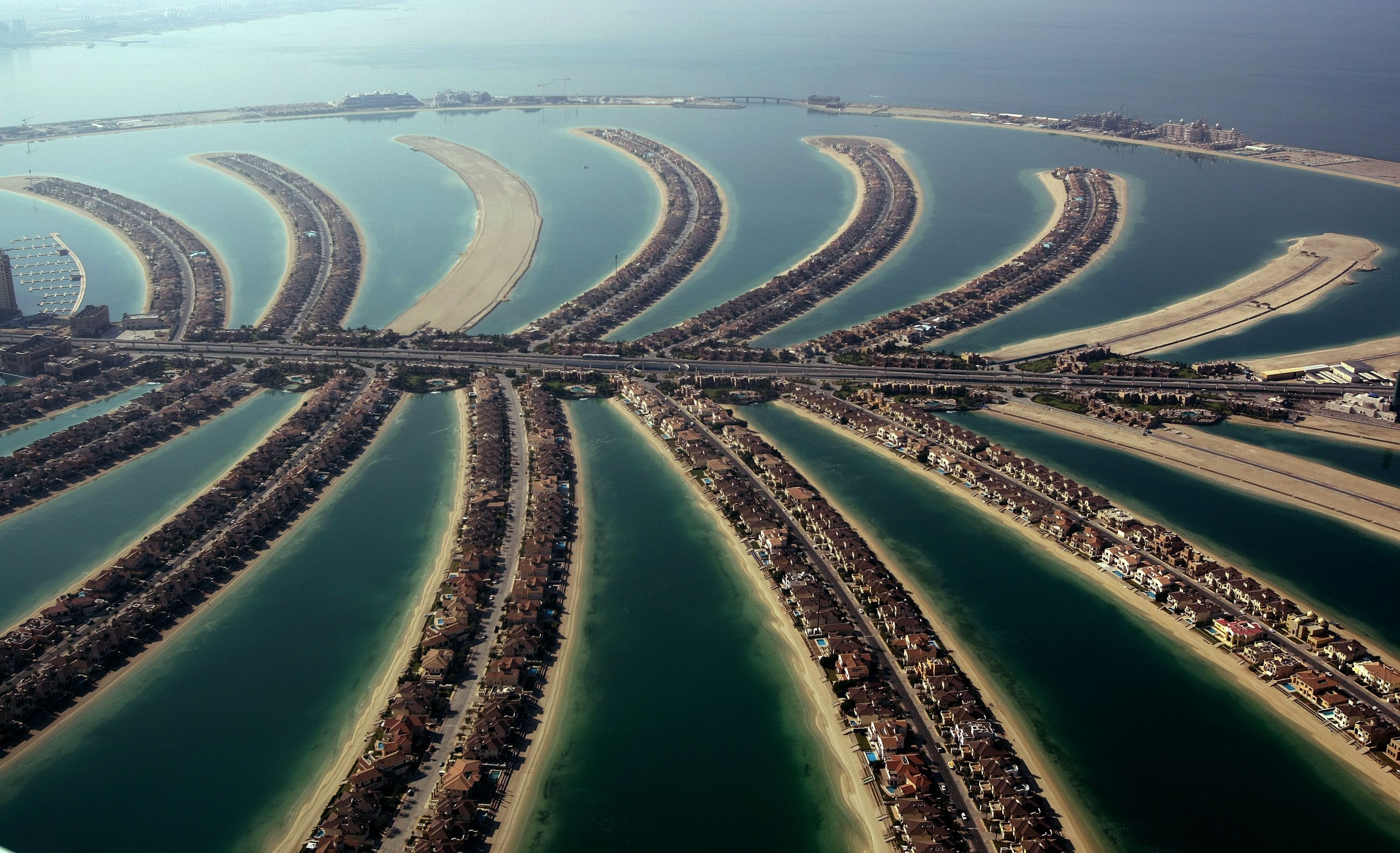 Оаэ южная. Набережная пальмы Джумейра. Jumeirah Islands Nakheel. Palm Jumeirah парк. ОАЭ насыпи.