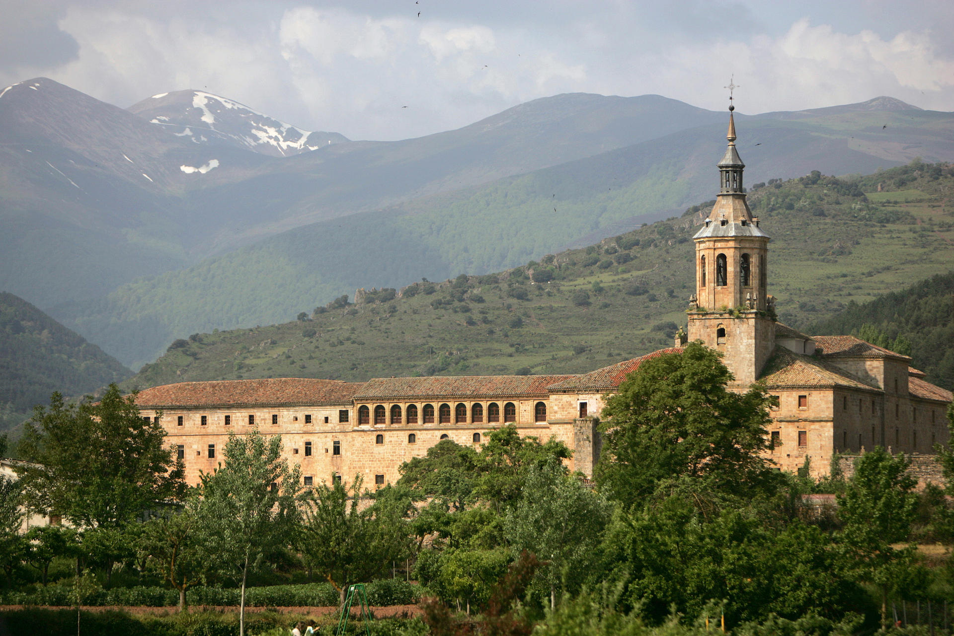 Yuso Monastery, a Unesco World Heritage site, dominates the Cardenas River Valley. Photo: TNS   