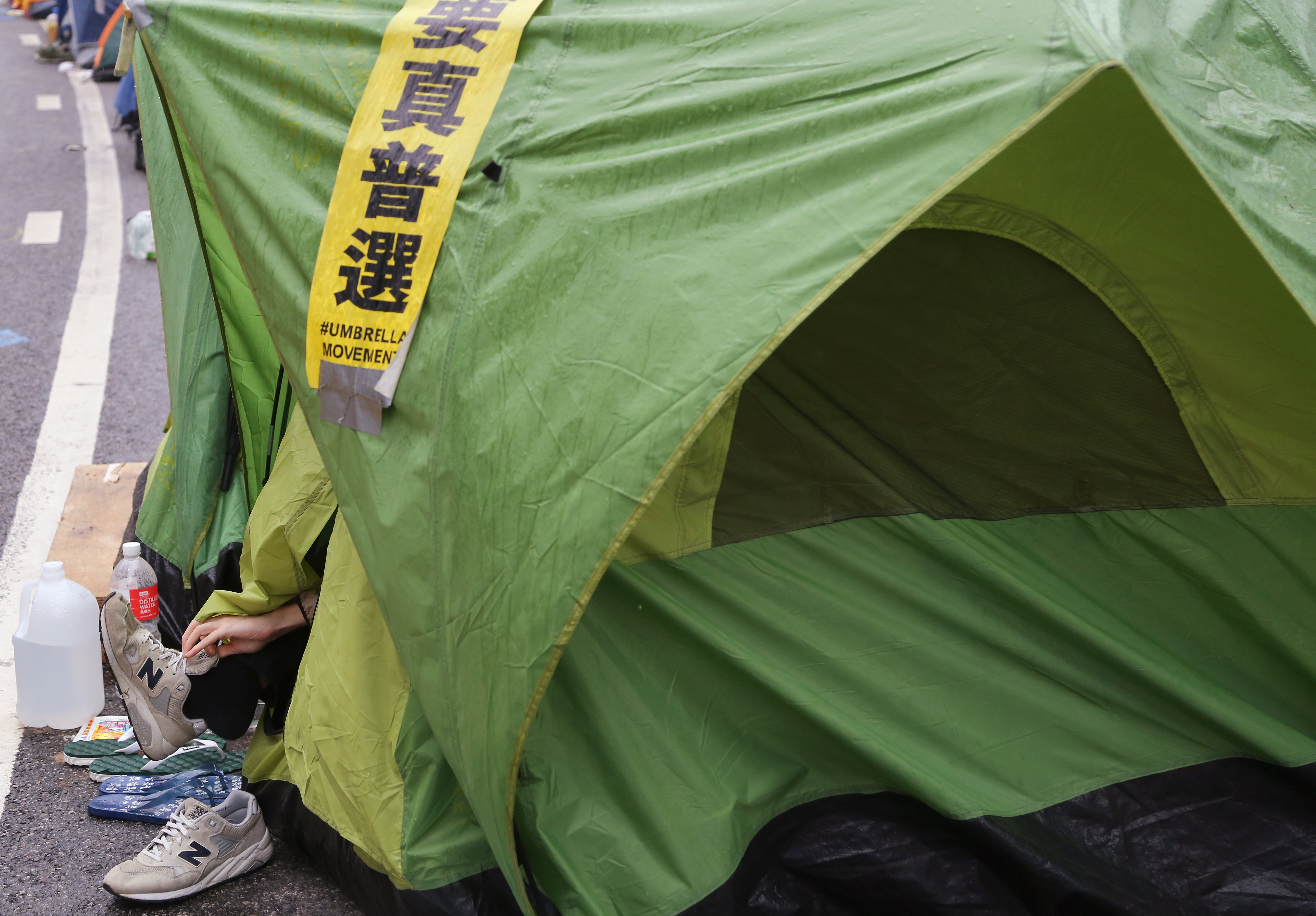 Young people crave a creative platform, and they found they could build one by chanting a few slogans and opening yellow umbrellas. Photo: Sam Tsang