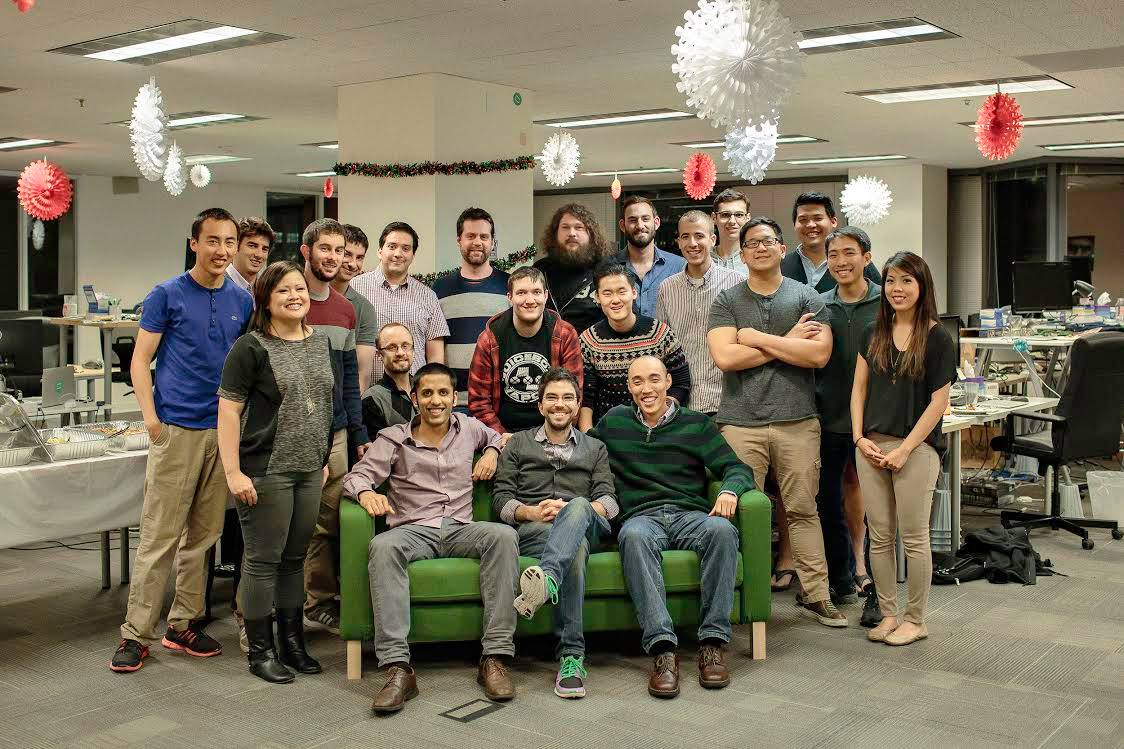 The Kamcord team. The US-based start-up is aggressively expanding into the Chinese market. Photo: SCMP Pictures
