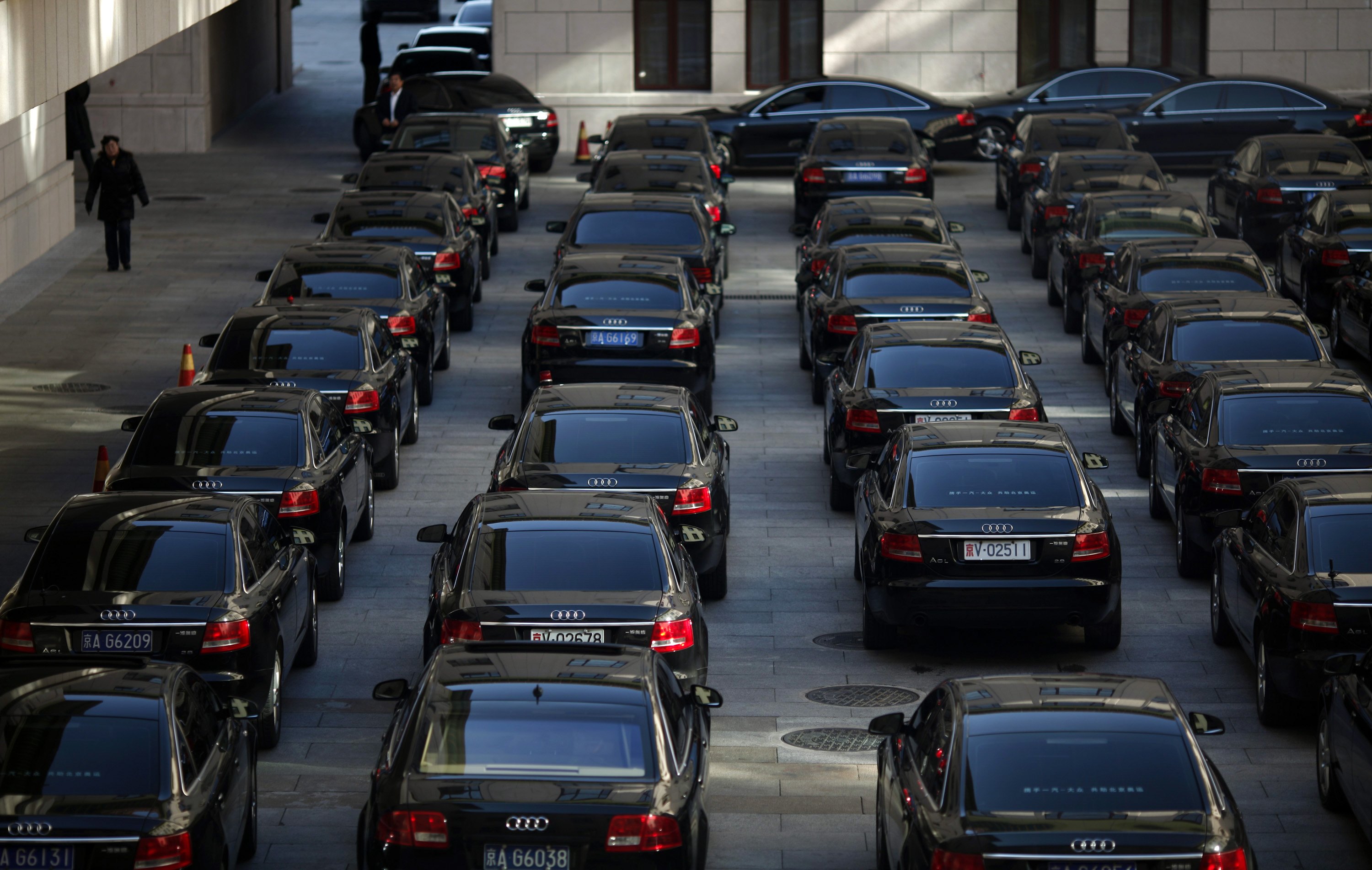 Parking has become a huge issue in Beijing in recent years. Photo: Reuters