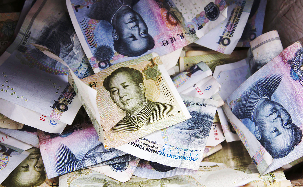 Because of China’s capital account restrictions, less than one per cent of global reserve assets are invested in renminbi-denominated assets. Photo: Reuters