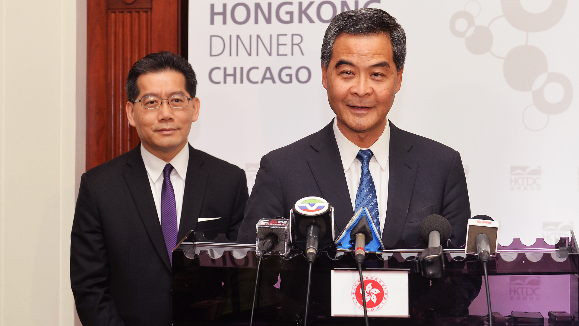CY Leung rejected claims Beijing would try to bribe pan-democrats to pass reform. Photo: SCMP Pictures
