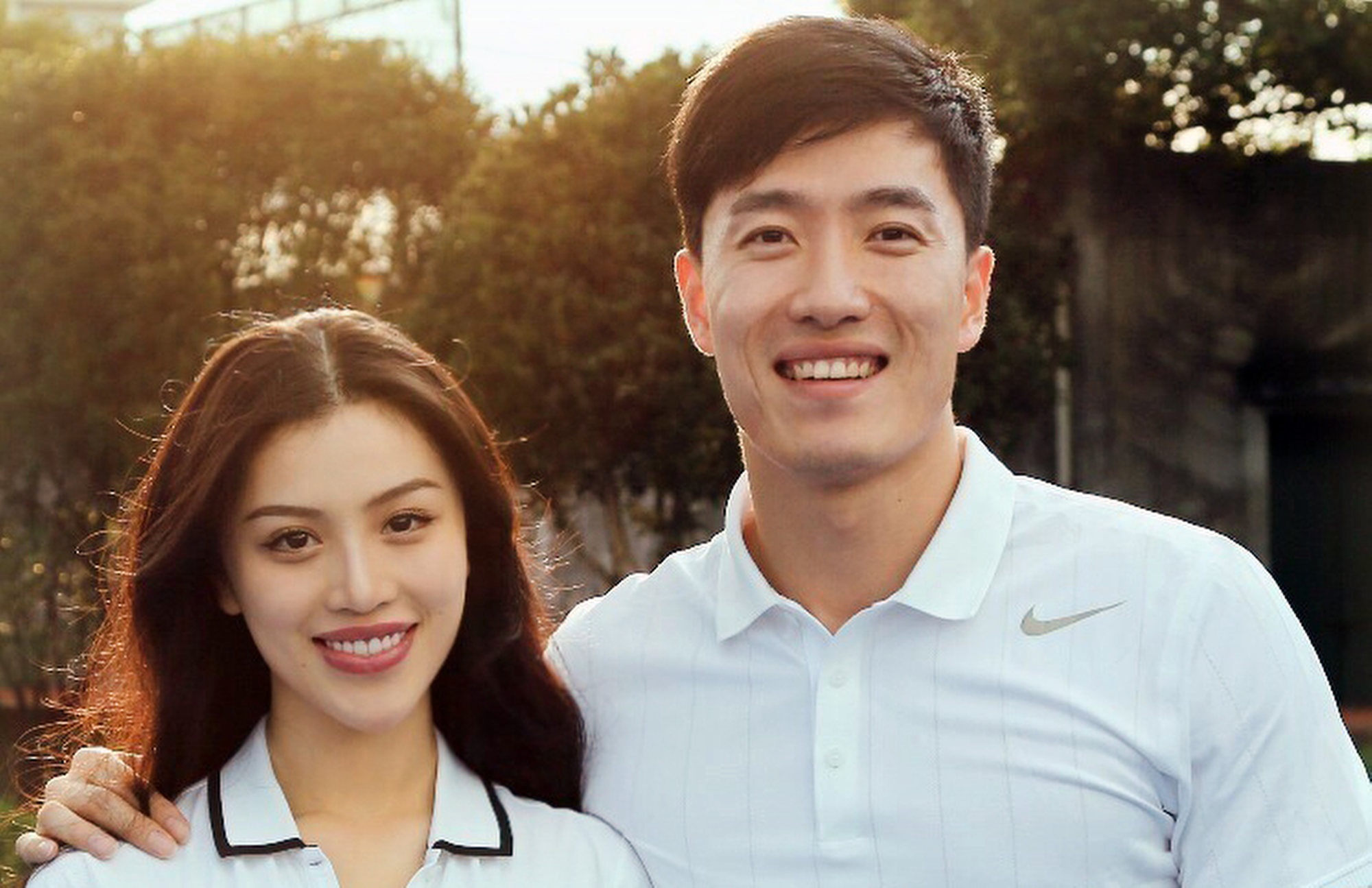 Liu Xiang and Ge Tian married in September 2014. File Photo