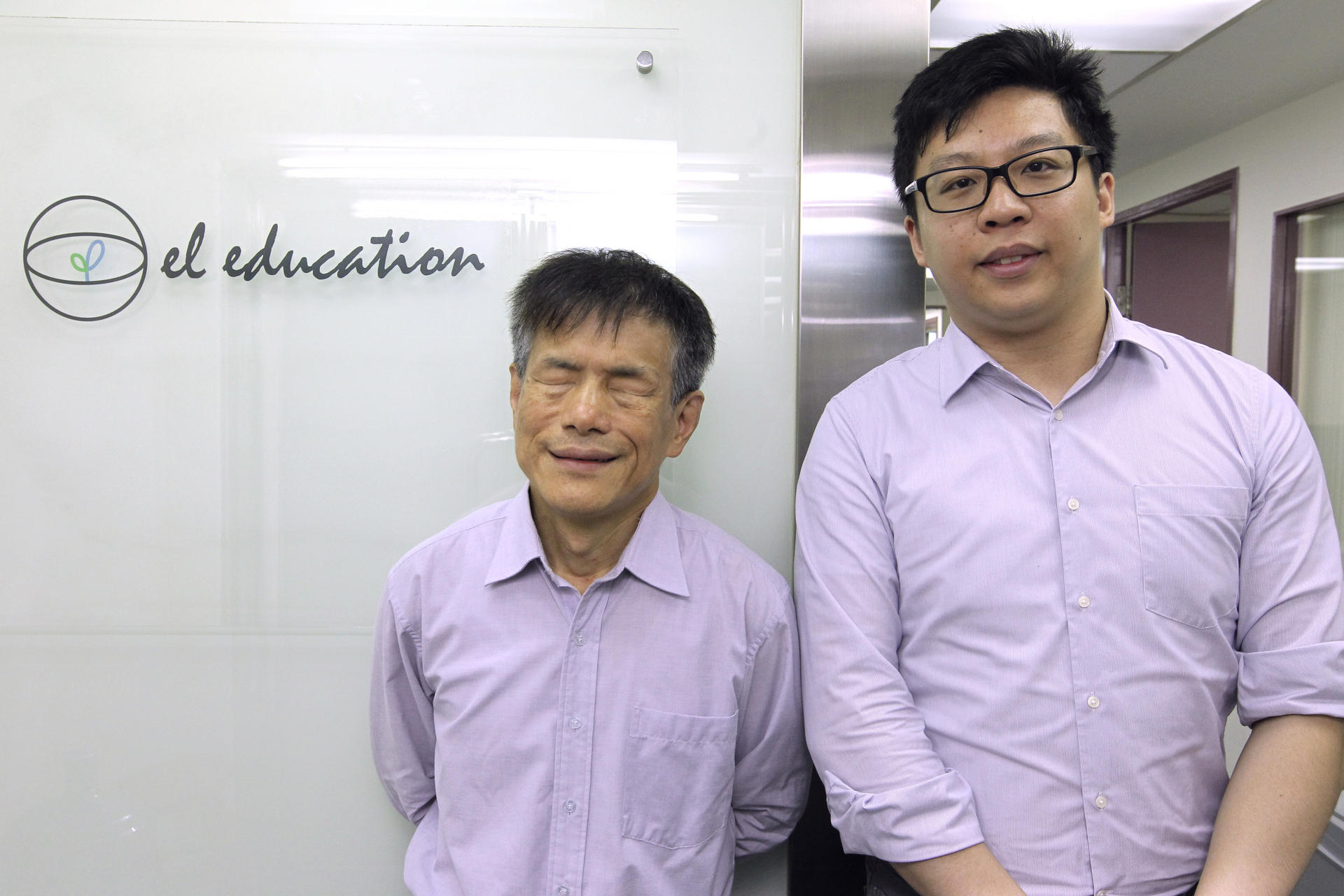 EL Education director Chong Chan-yau (left) and senior academic consultant Johnson Chan. Photo: Franke Tsang