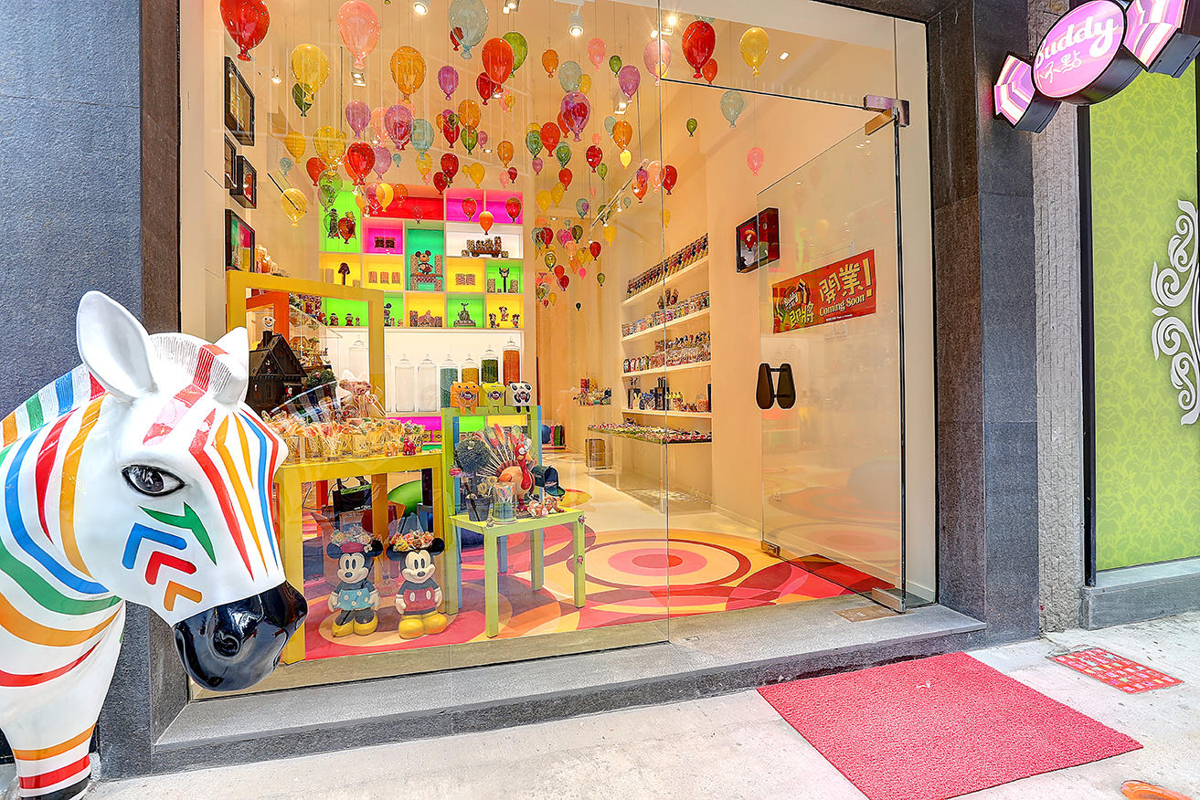 Sweet surprise: Buddy Candy Store, where giant gummy bears rule supreme. Photos: Juliana Loh