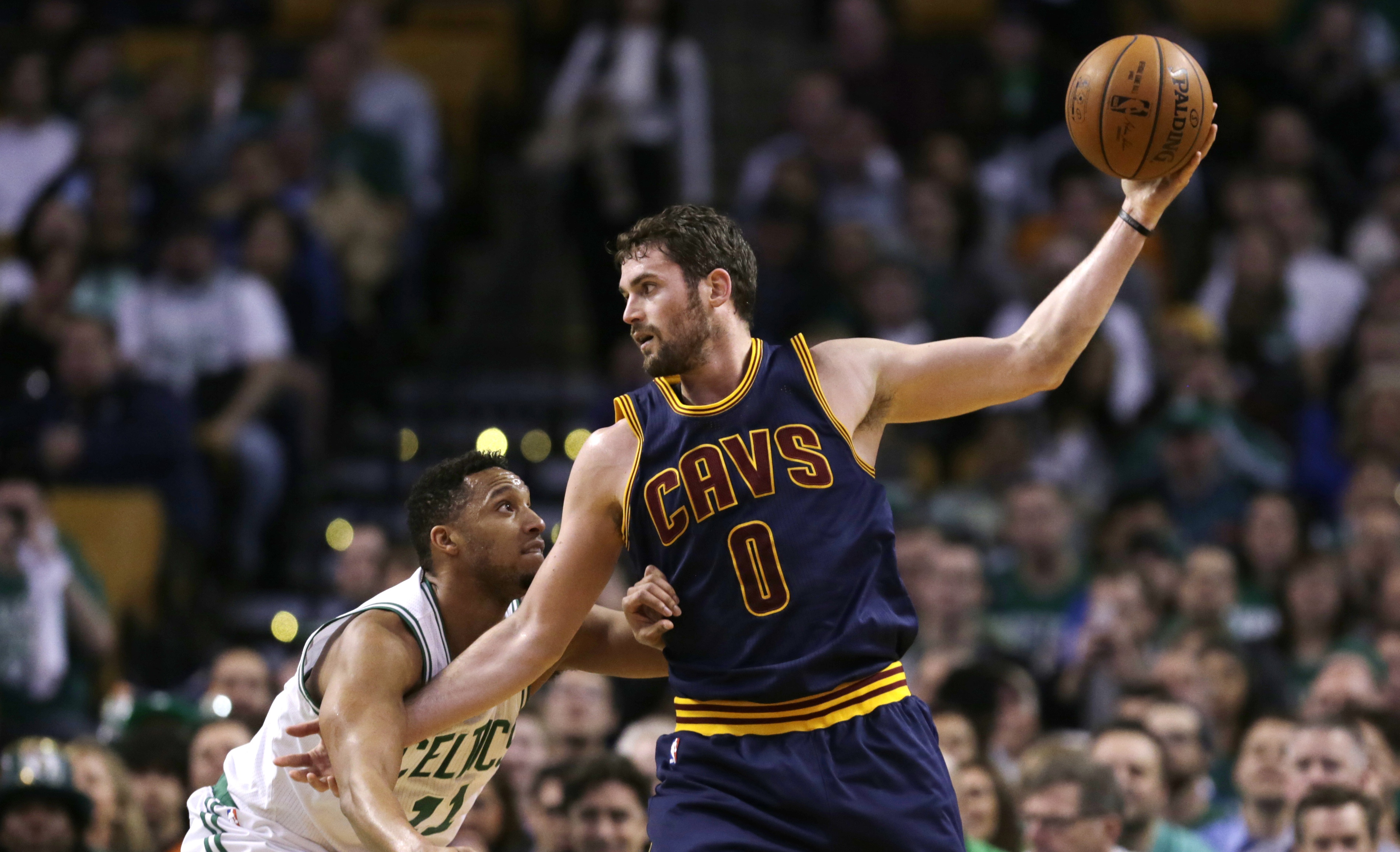 Kevin Love has announed his intention t stay with the Cleveland Cavaliers in a US$110 million deal. Photo: AP
