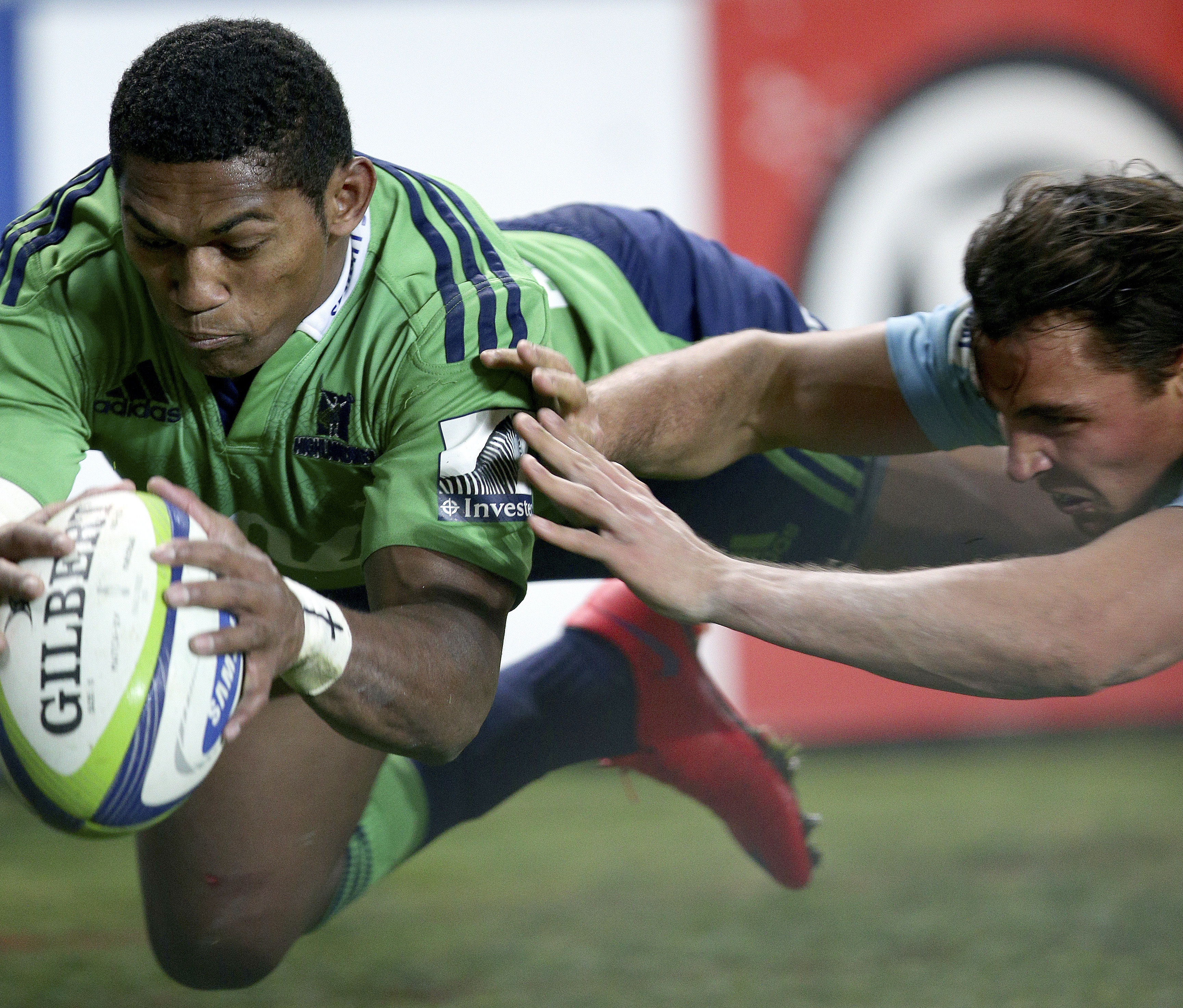 Waisake Naholo scored 13 tries for Super Rugby champions the Highlanders this season. Photo: AP