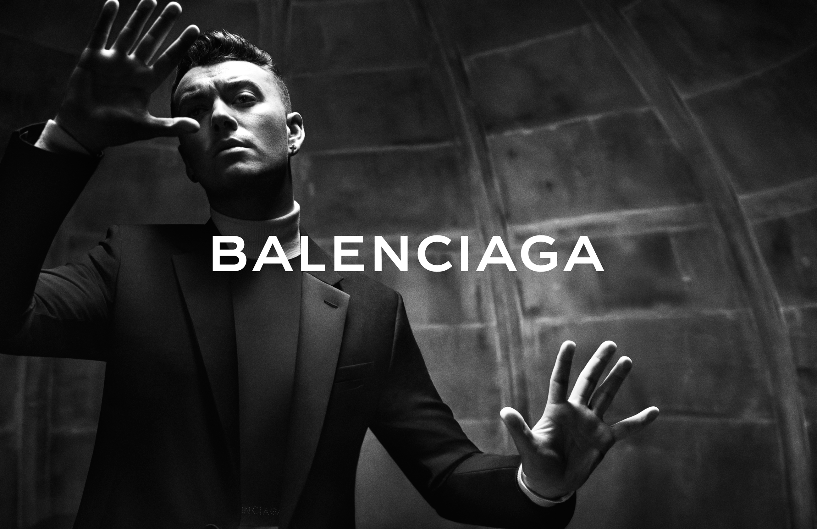 Singer and songwriter Sam Smith is the new face of Balenciaga