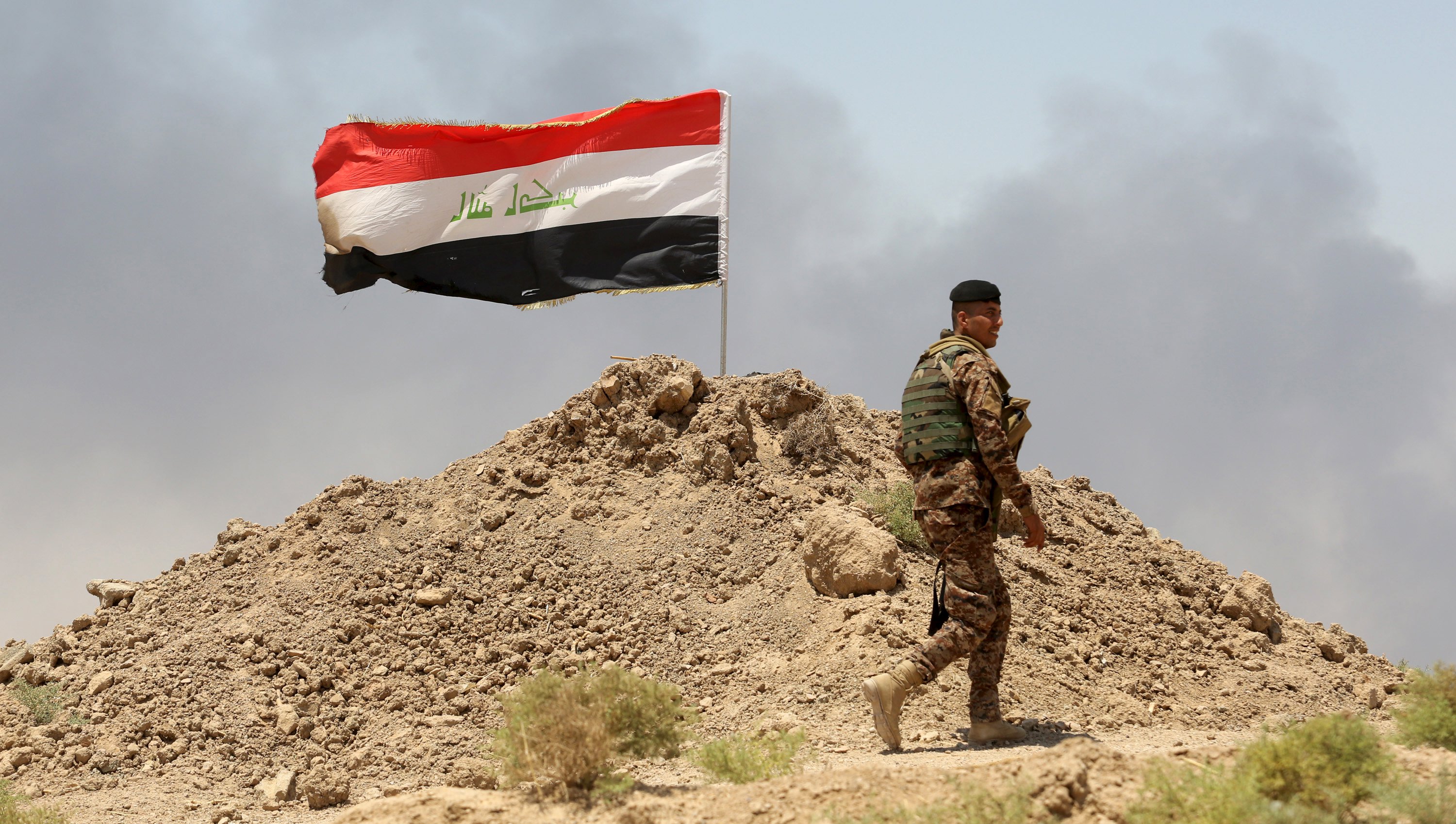 Iraqi security forces and Sunni tribal fighters in Anbar province in Iraq have been battling to dislodge the Islamic State militants in the region. Photo: Reuters