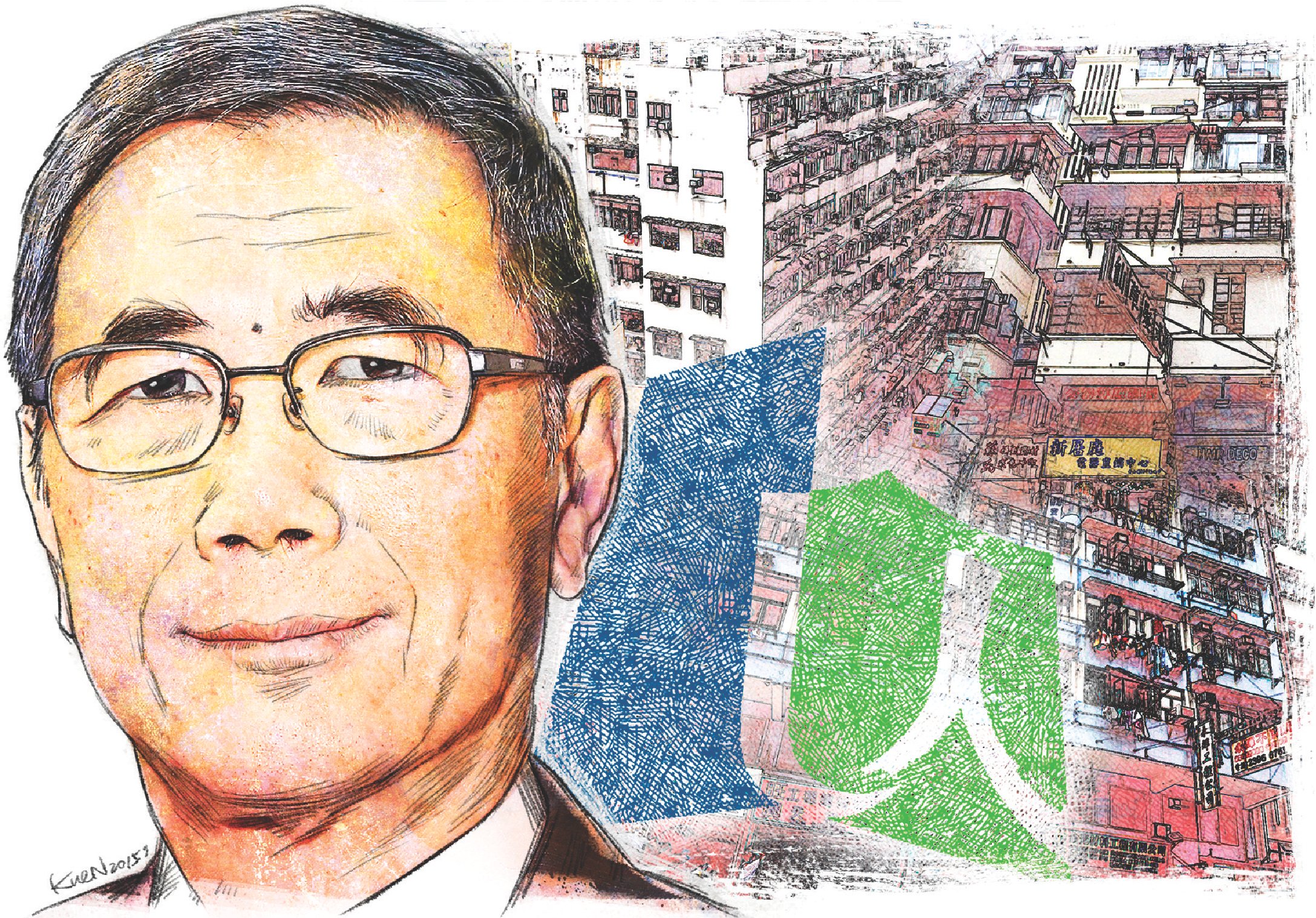 Daniel Lam Chun on the ninth day of his tenure as Urban Renewal Authority managing director. 