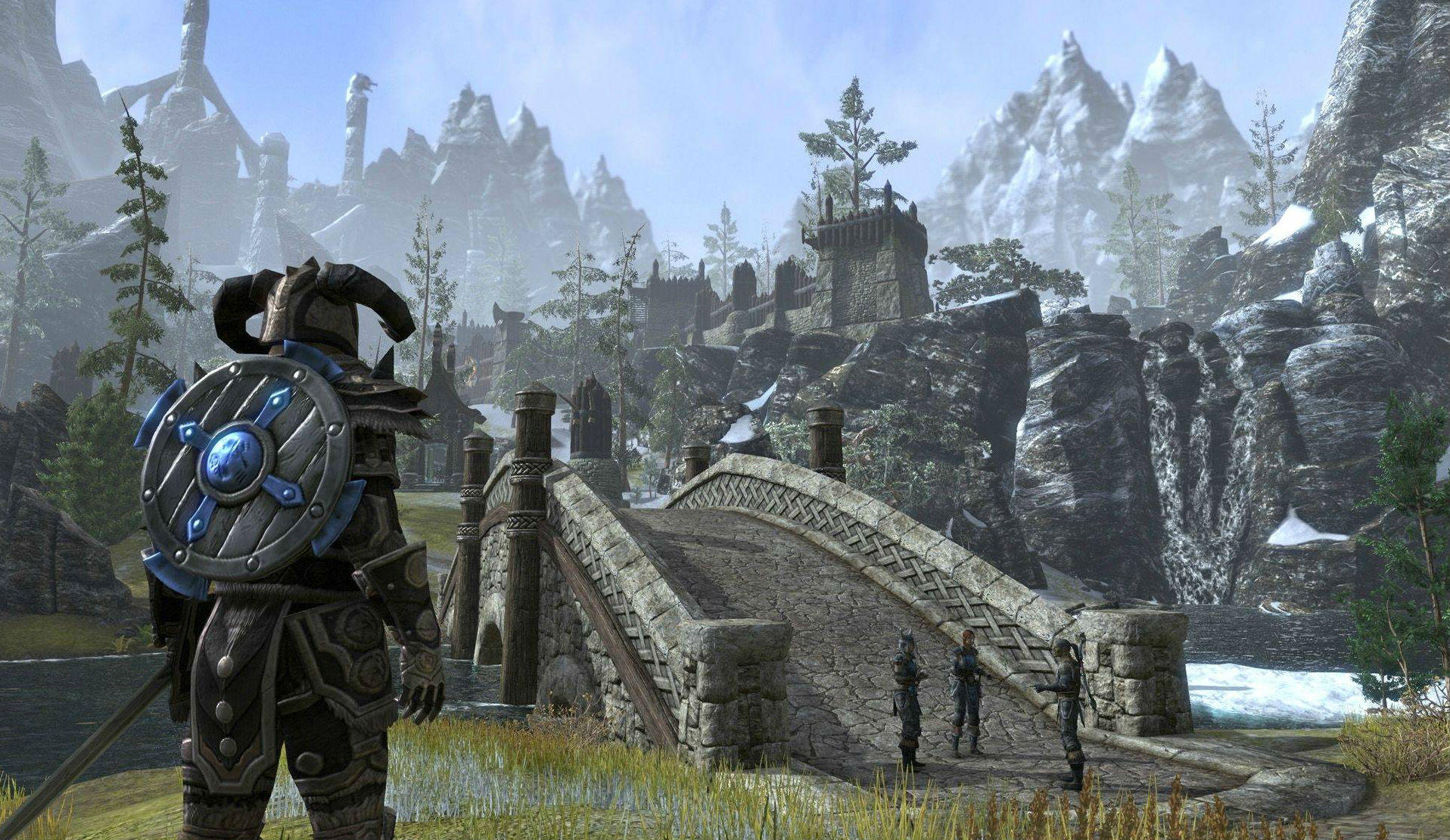A still from The Elder Scrolls Online: Tamriel Unlimited, available now for Playstation 4 and Xbox One consoles.