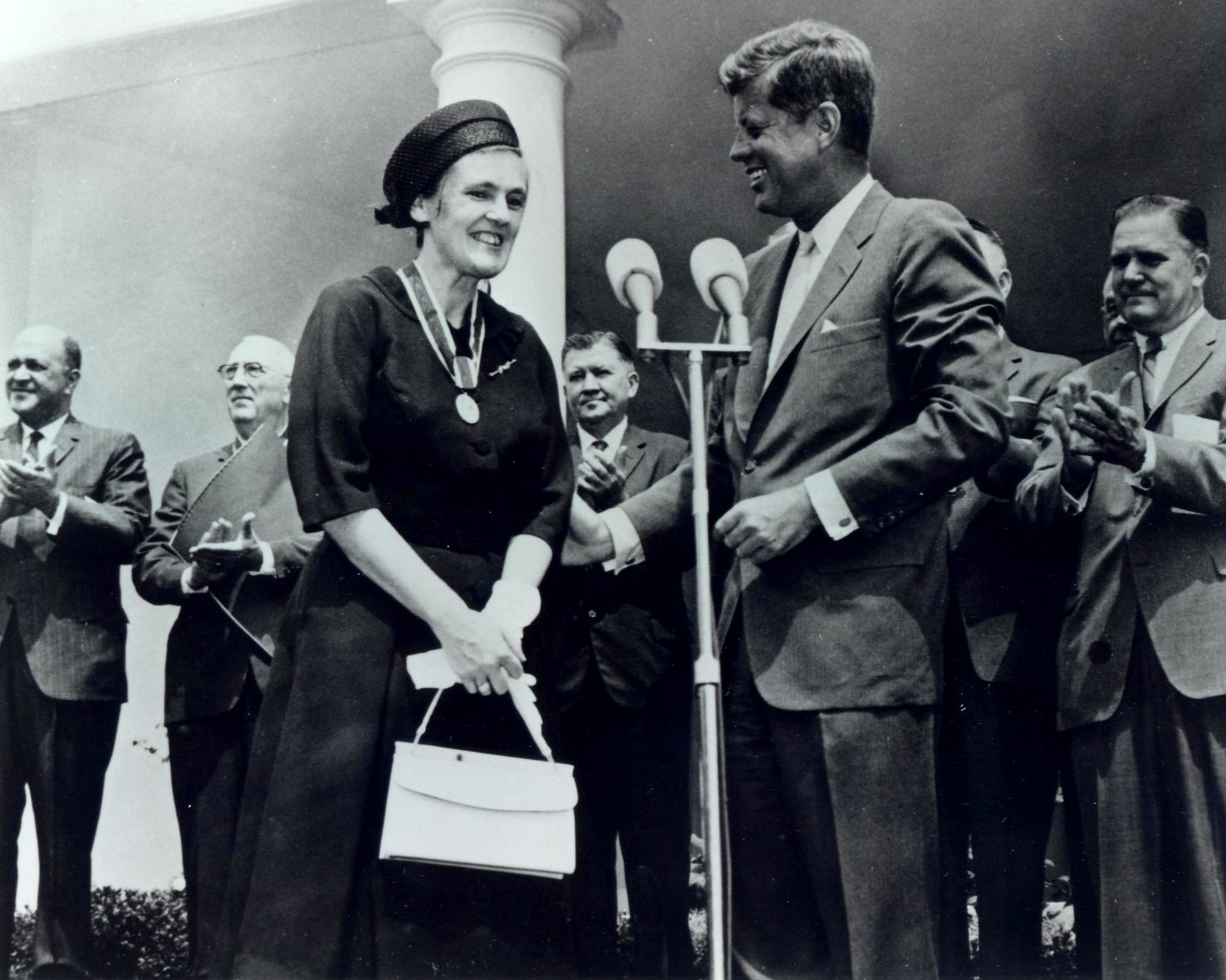 honored by President John F. Kennedy in 1962. Photo: Courtesy of FDA